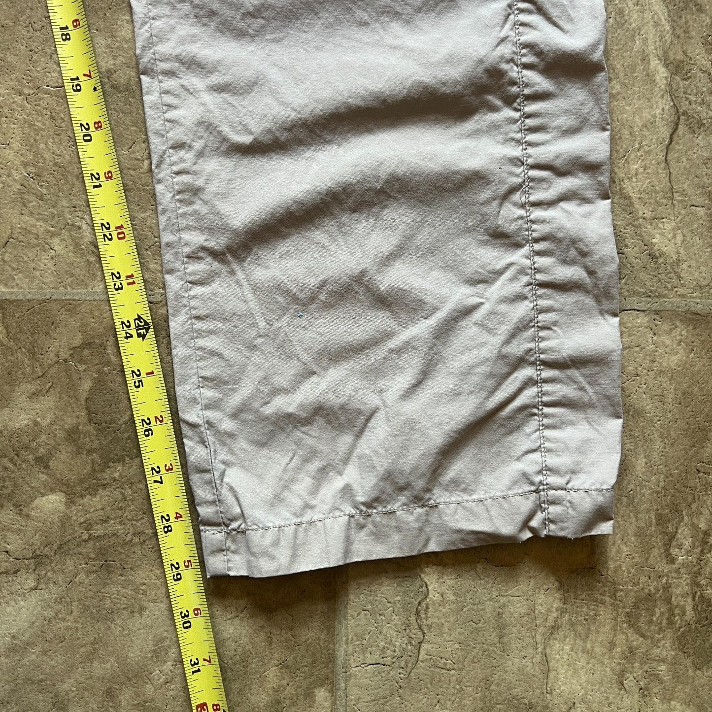 Prana Womens Breathe Pants Size M Tan Buckle Outdoor Hiking Camping
