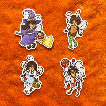 Hachi Clown Sticker