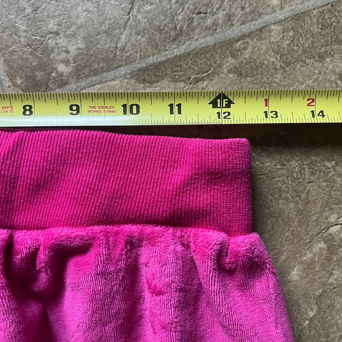 Hello Kitty Womens Tracksuit Pants Size S Hot Pink Velvet Rhinestone Baggy Y2K Kawaii