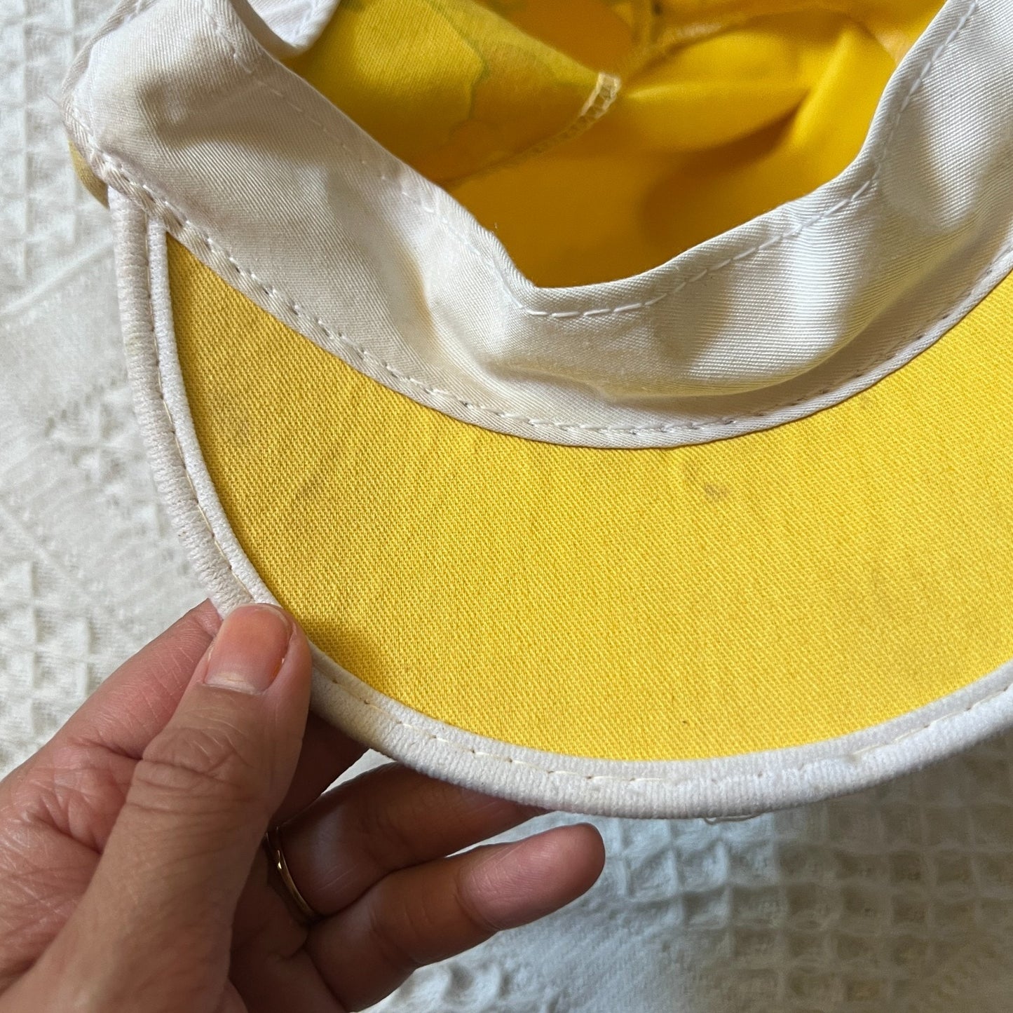 Vtg 80s Mickey & Friends Kids Painters Cap Multi-color Disney Retro Nostalgic