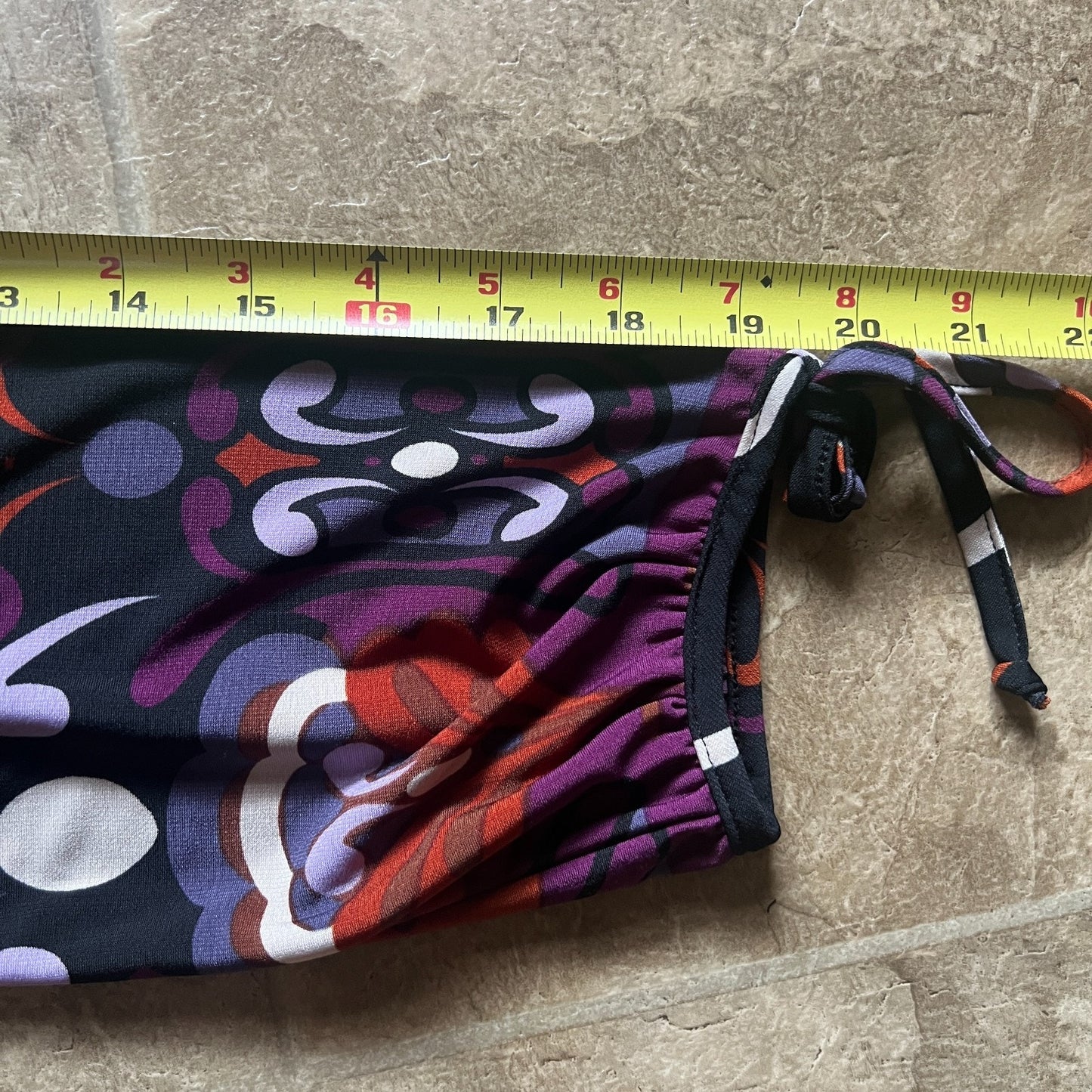 Lily Womens 70s Inspired Shift Dress Black Multi-color Swirl Abstract Pattern Mod Artsy