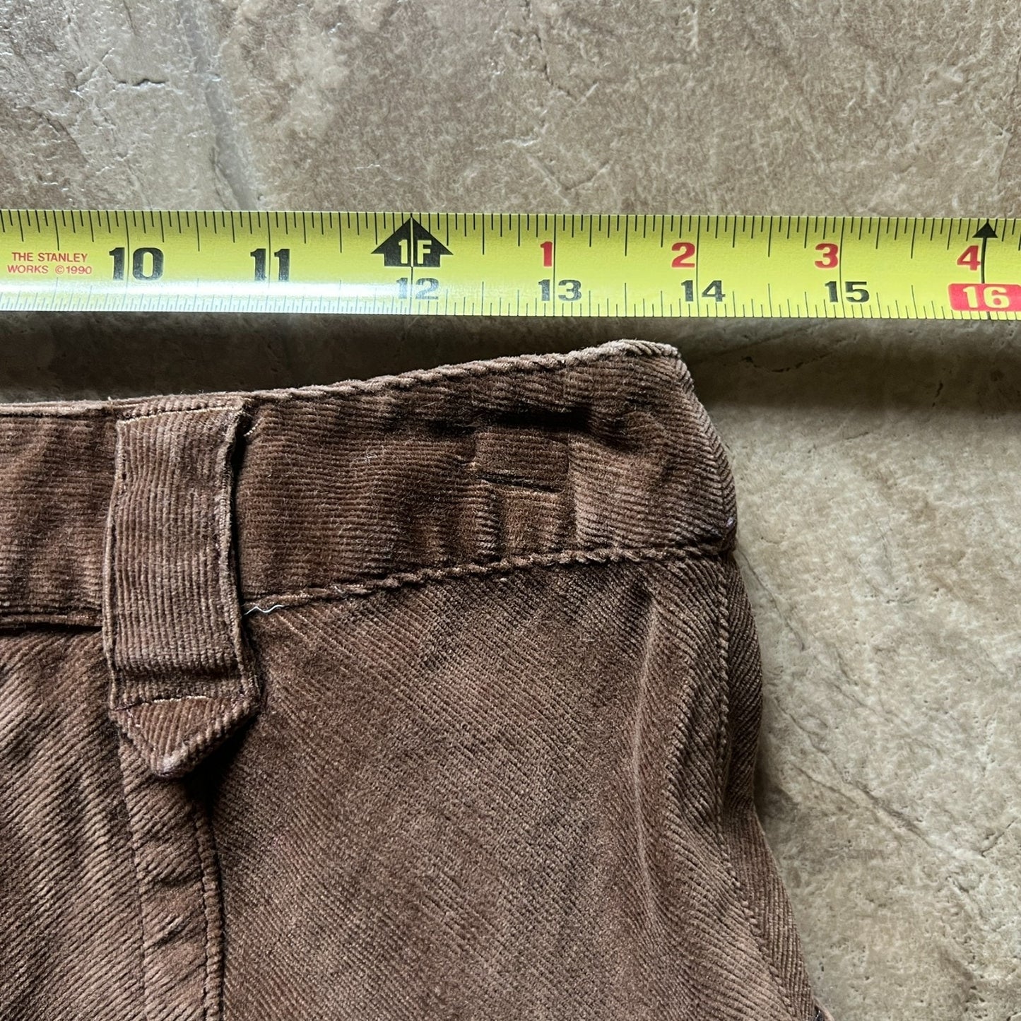Eddie Bauer Womens Brown Corduroy Midi Long Skirt Size 2 Petite Whimsigoth Boho
