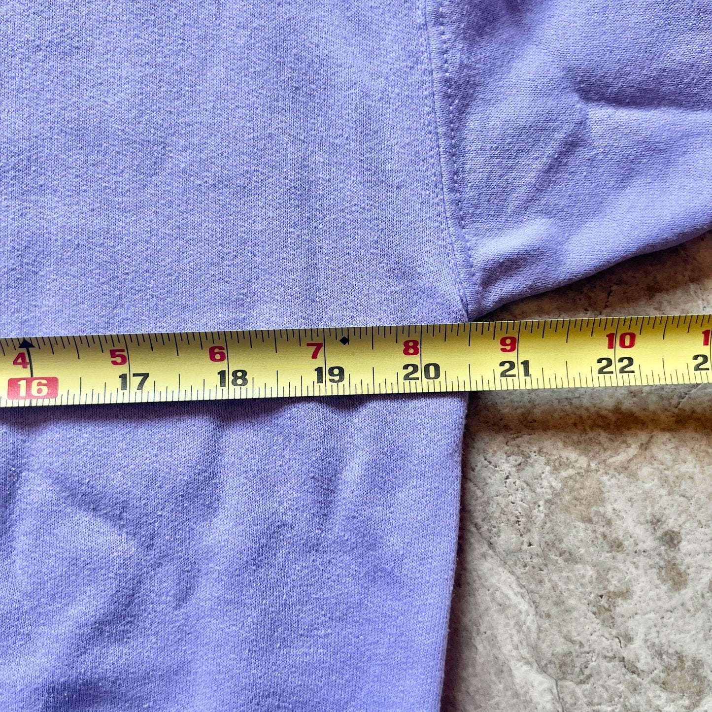 Vintage 90s Morning Sun Womens Sweatshirt Lilac Purple Rhinestones Faux Double Collar Winter Scenery