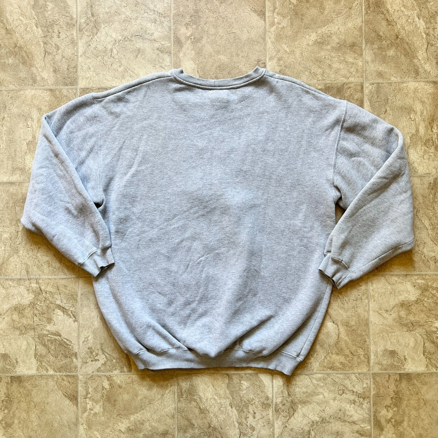 Vintage 90s Mickey Mouse Mens Pullover Sweatshirt Size XL Gray Embroidered Disney Retro