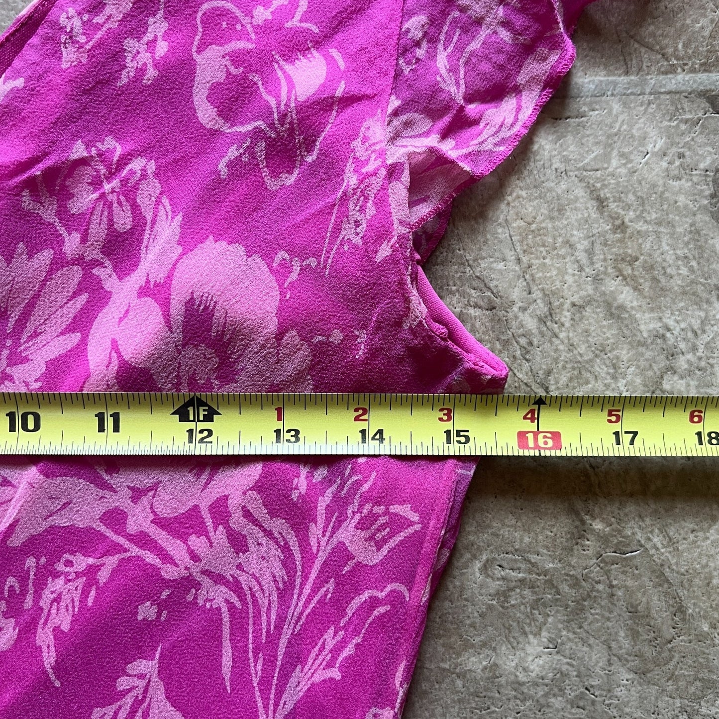 Vtg Y2K Jonathan Martin Midi Dress 100% Silk Floral Fairy Feminine Elle Woods