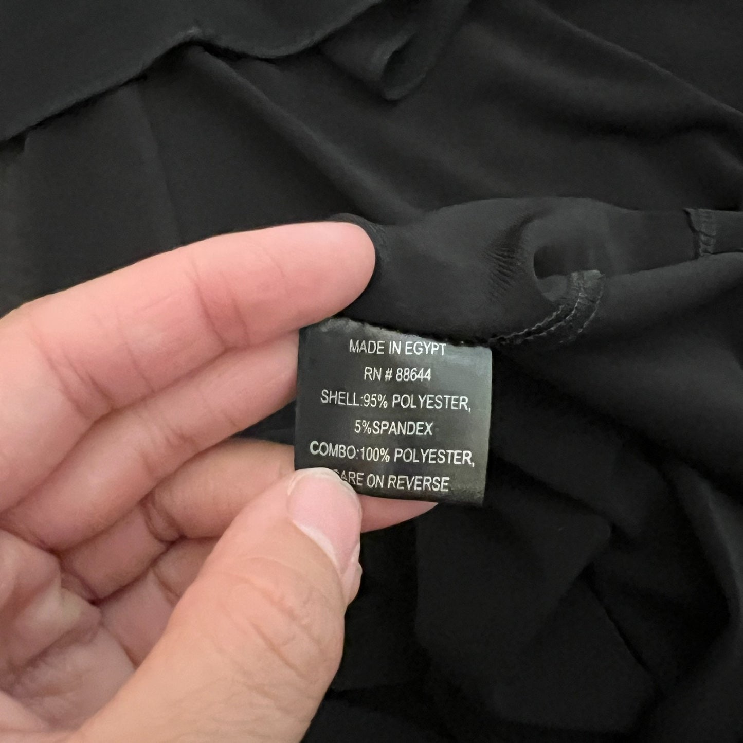 Glamour Womens Black Capelet Dress Size 4P Sheer Overlay Formal Wedding Cocktail Evening Goth