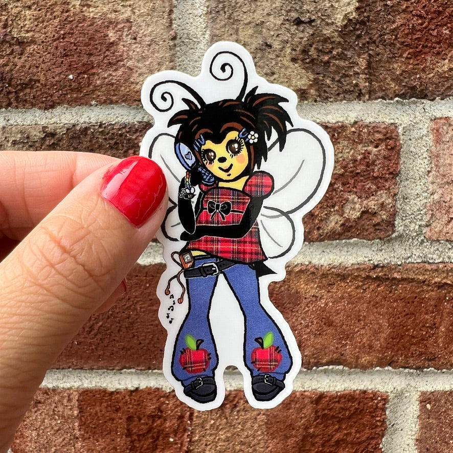 Y2K Cyber Apple Hachi Sticker