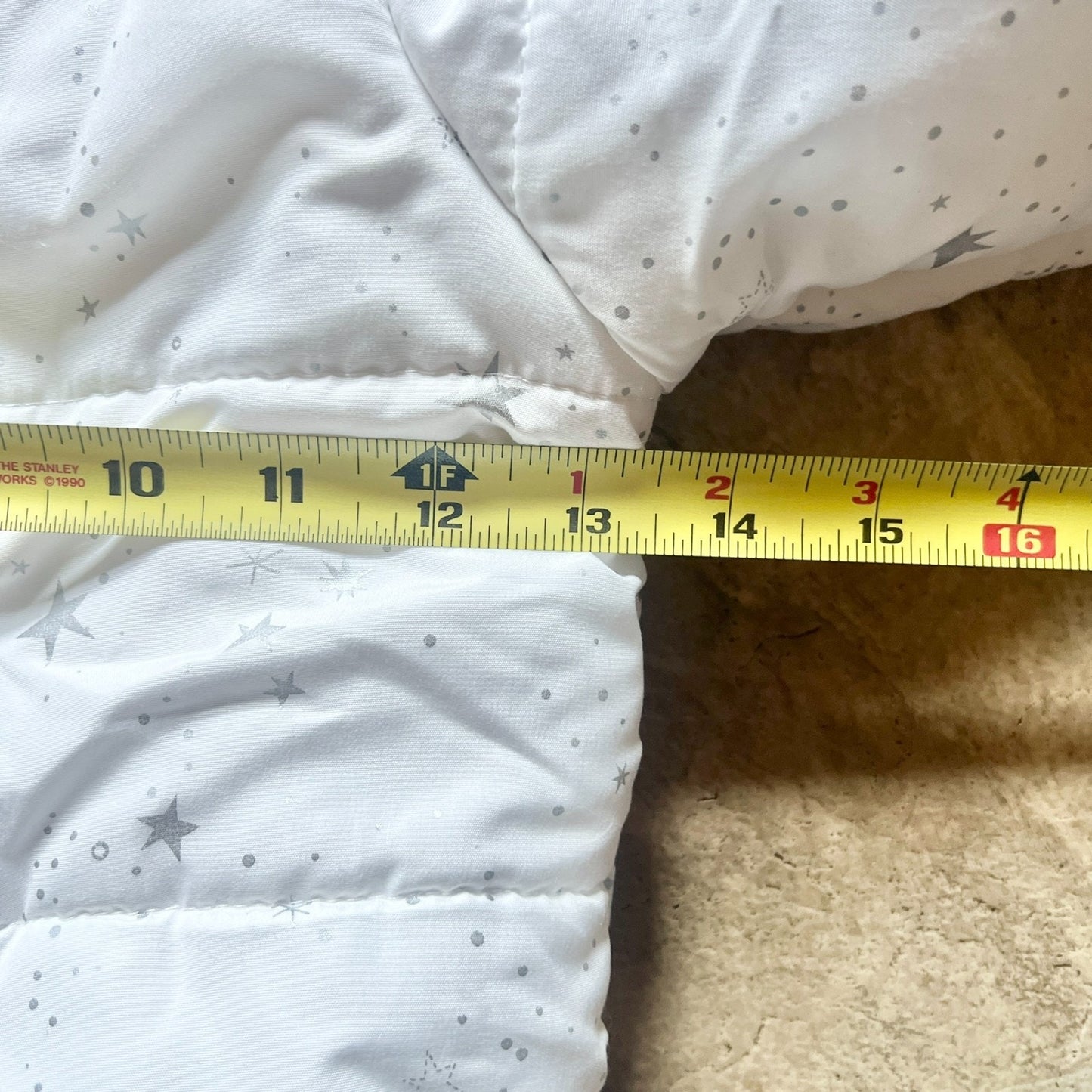 OshKosh B'Gosh Baby Toddler Puffer Snowsuit Size 18M White Sherpa Lined Hooded