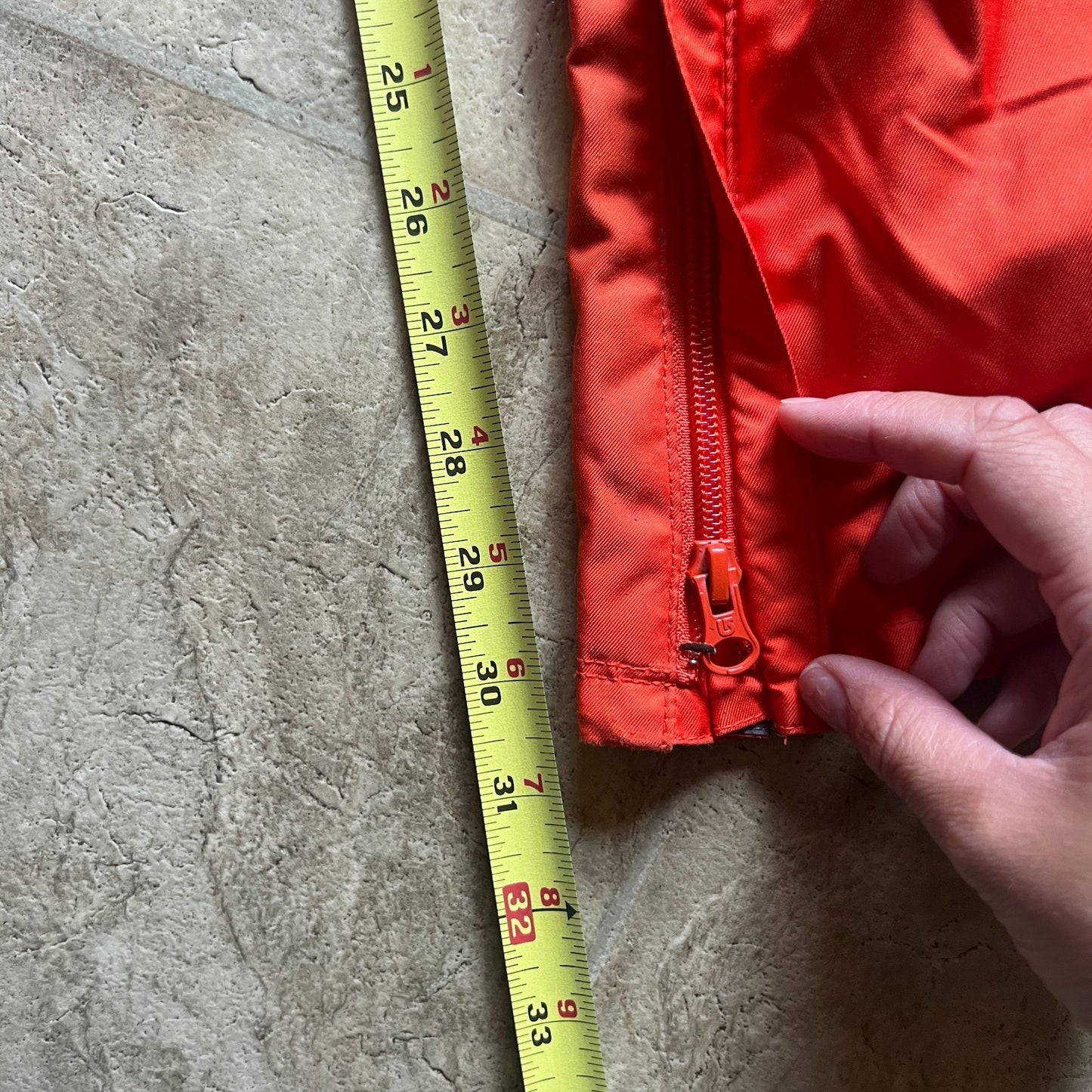 Burton Womens Dryride Ski Snowboarding Pants Size M Indulgence Fever Orange Insulated Waterproof