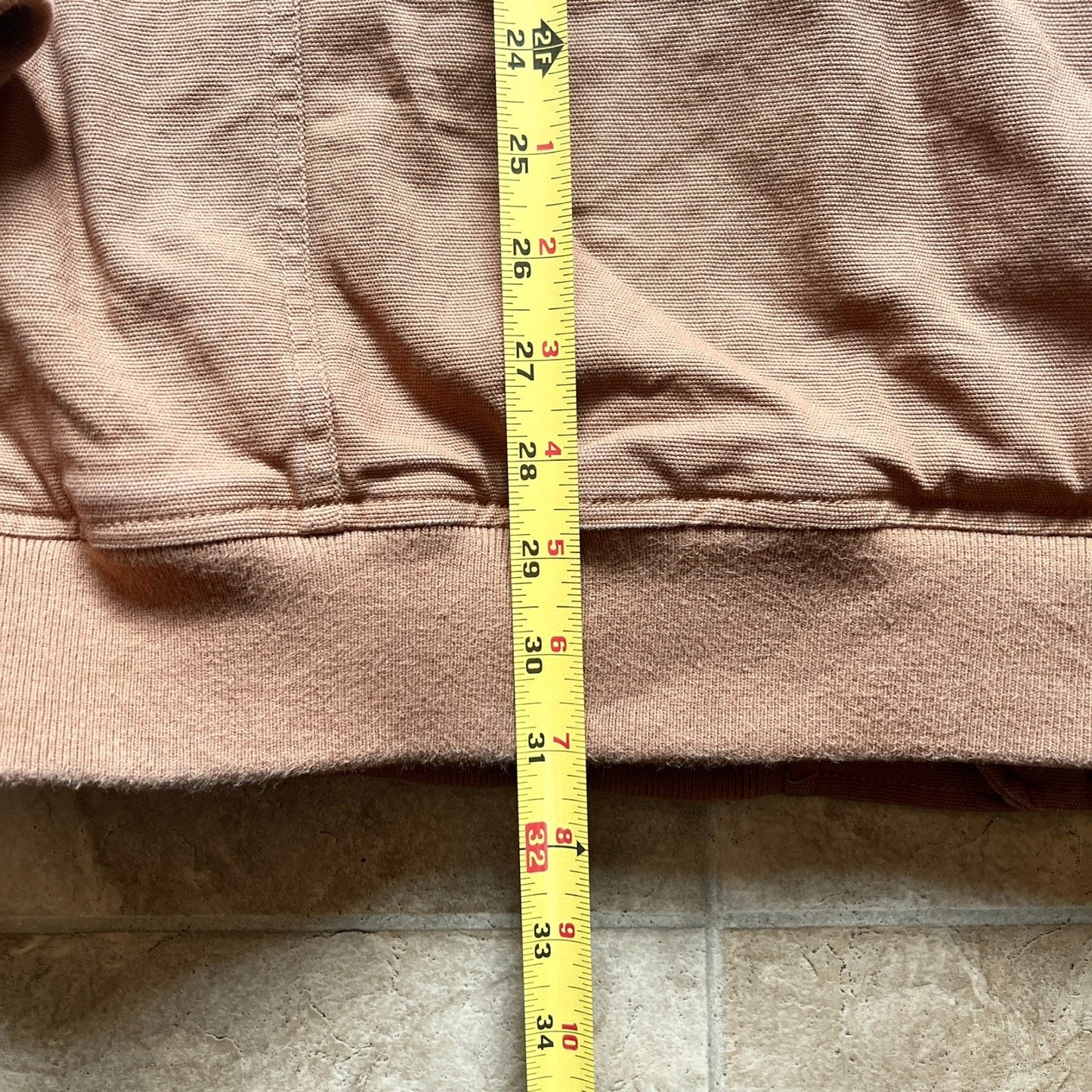 Duluth Trading Mens Canvas Work Jacket Size XL Tall Brown Fleece Lining Hooded