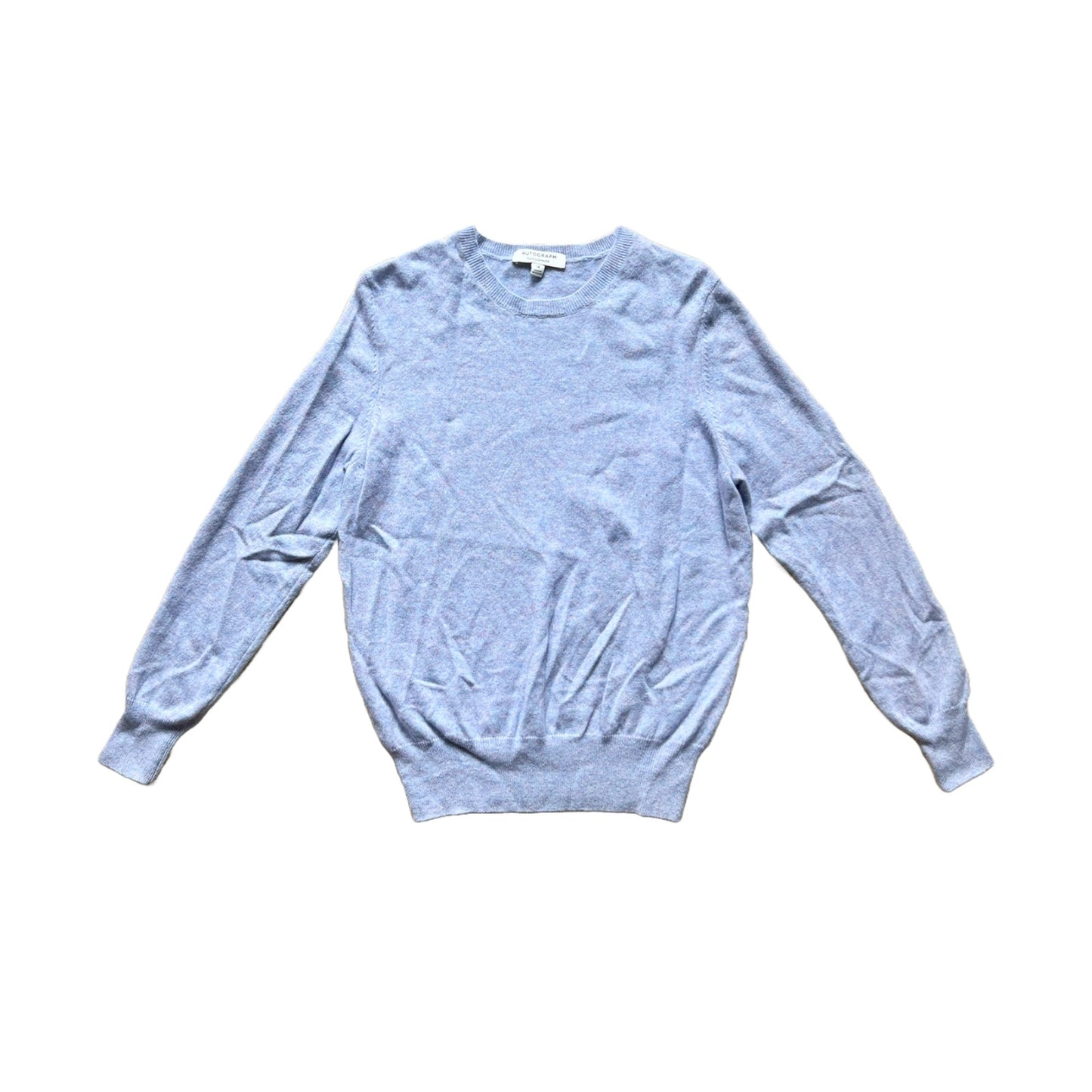 Autograph Womens Cashmere Sweater Size 10 Lilac Speckled