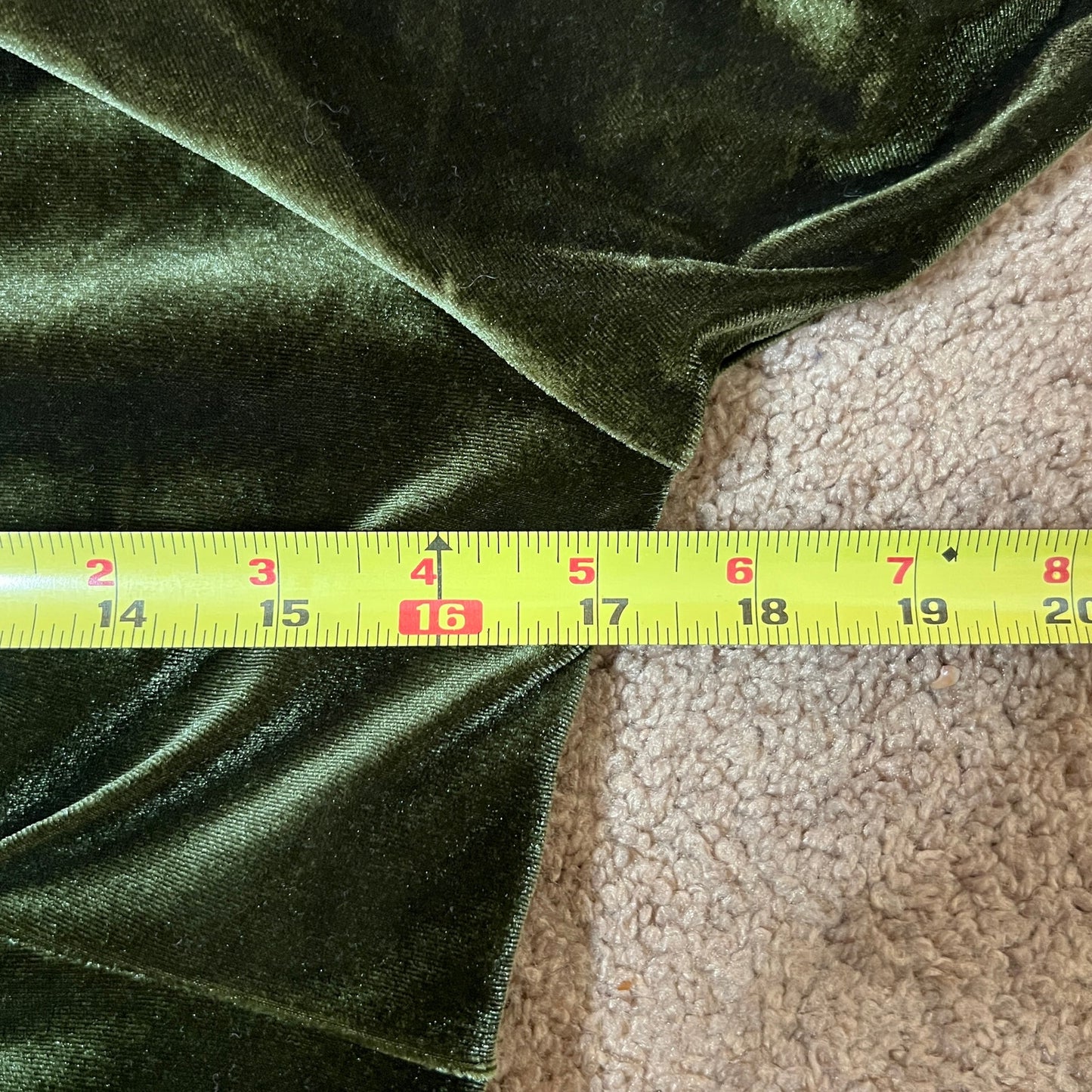 Halara Everyday Deep V Neck Long Sleeve Ruffled Hem Velvet Mini Chill Dress L Holiday Christmas