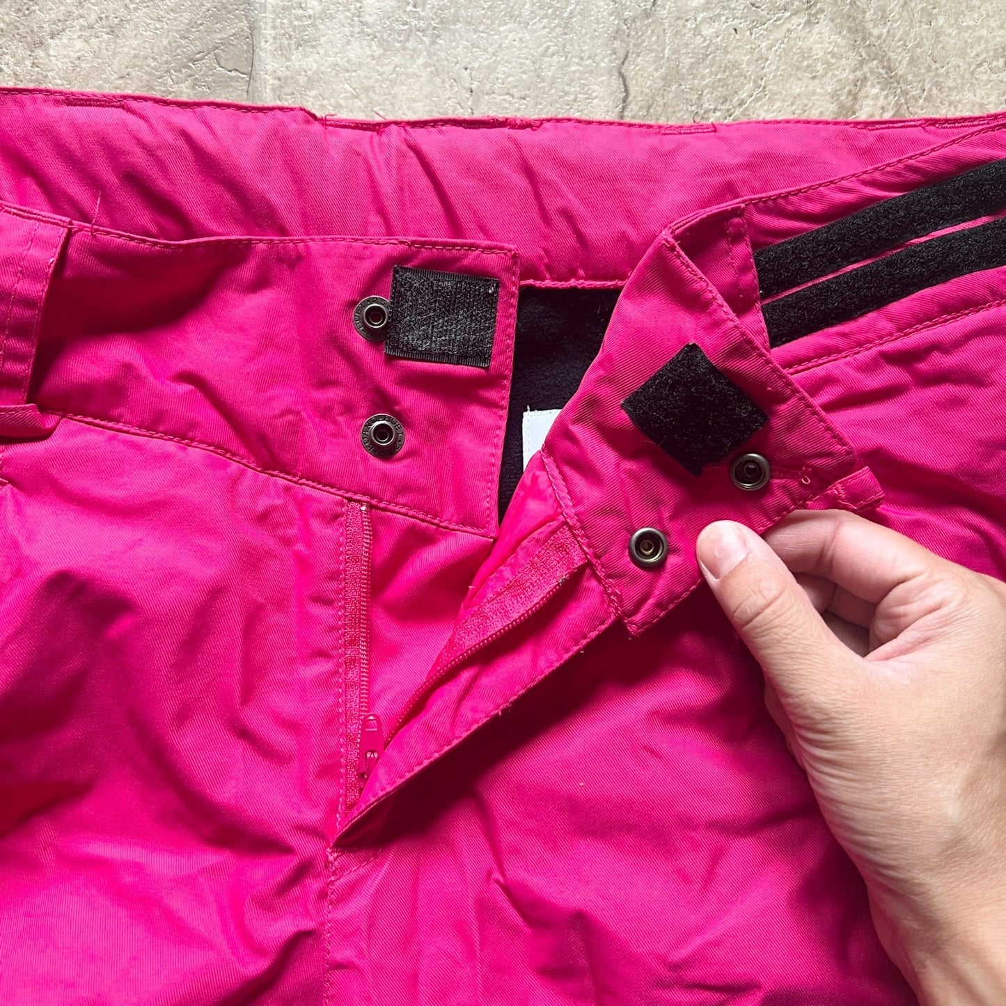 Columbia Omni-Tech Snow Ski Pants Youth Size 18/20 Hot Pink Insulated Snowboarding