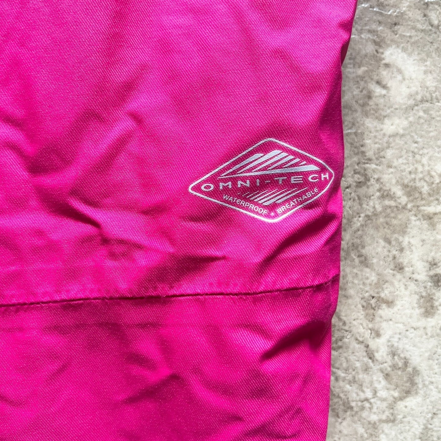 Columbia Omni-Tech Snow Ski Pants Youth Size 18/20 Hot Pink Insulated Snowboarding