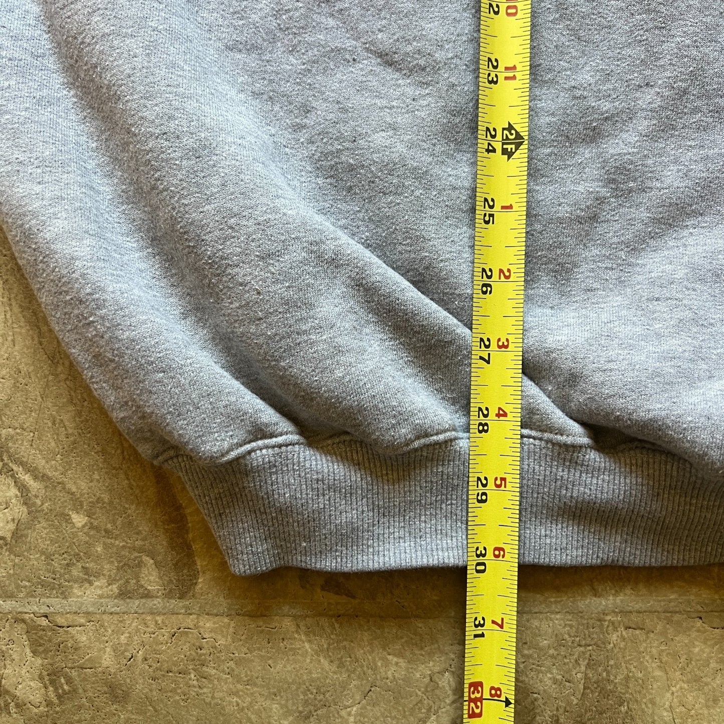 Vintage 90s Mickey Mouse Mens Pullover Sweatshirt Size XL Gray Embroidered Disney Retro