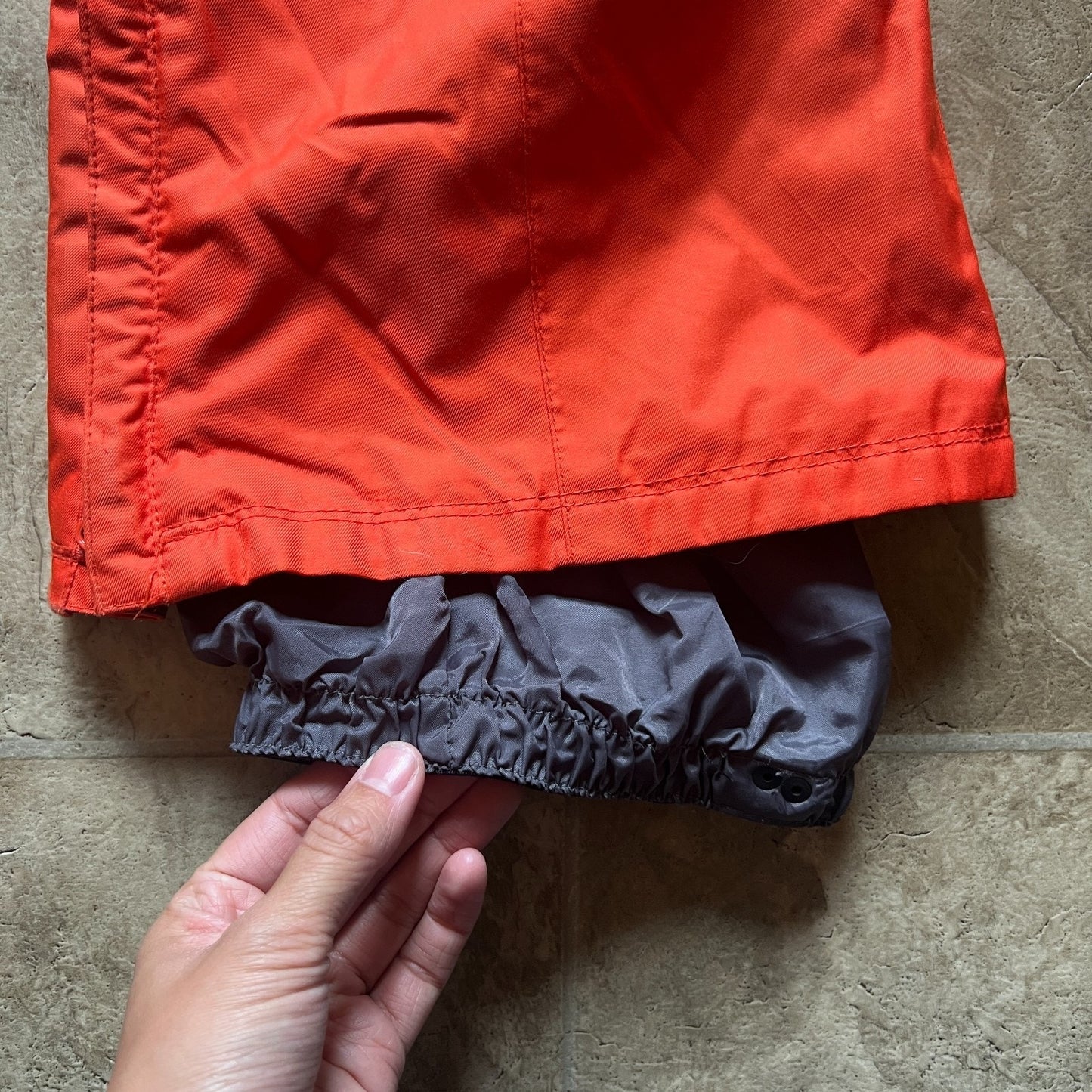 Burton Womens Dryride Ski Snowboarding Pants Size M Indulgence Fever Orange Insulated Waterproof