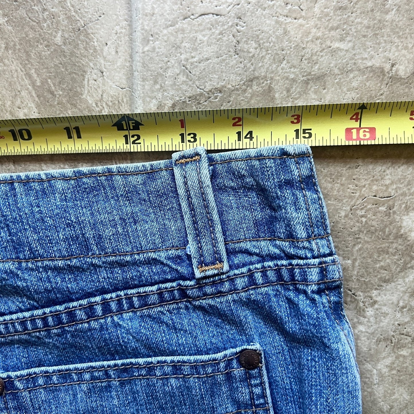 Vintage Y2K Hydraulic Womens Cargo Jeans Size 5/6 Medium Wash Wide Leg Grunge Utility