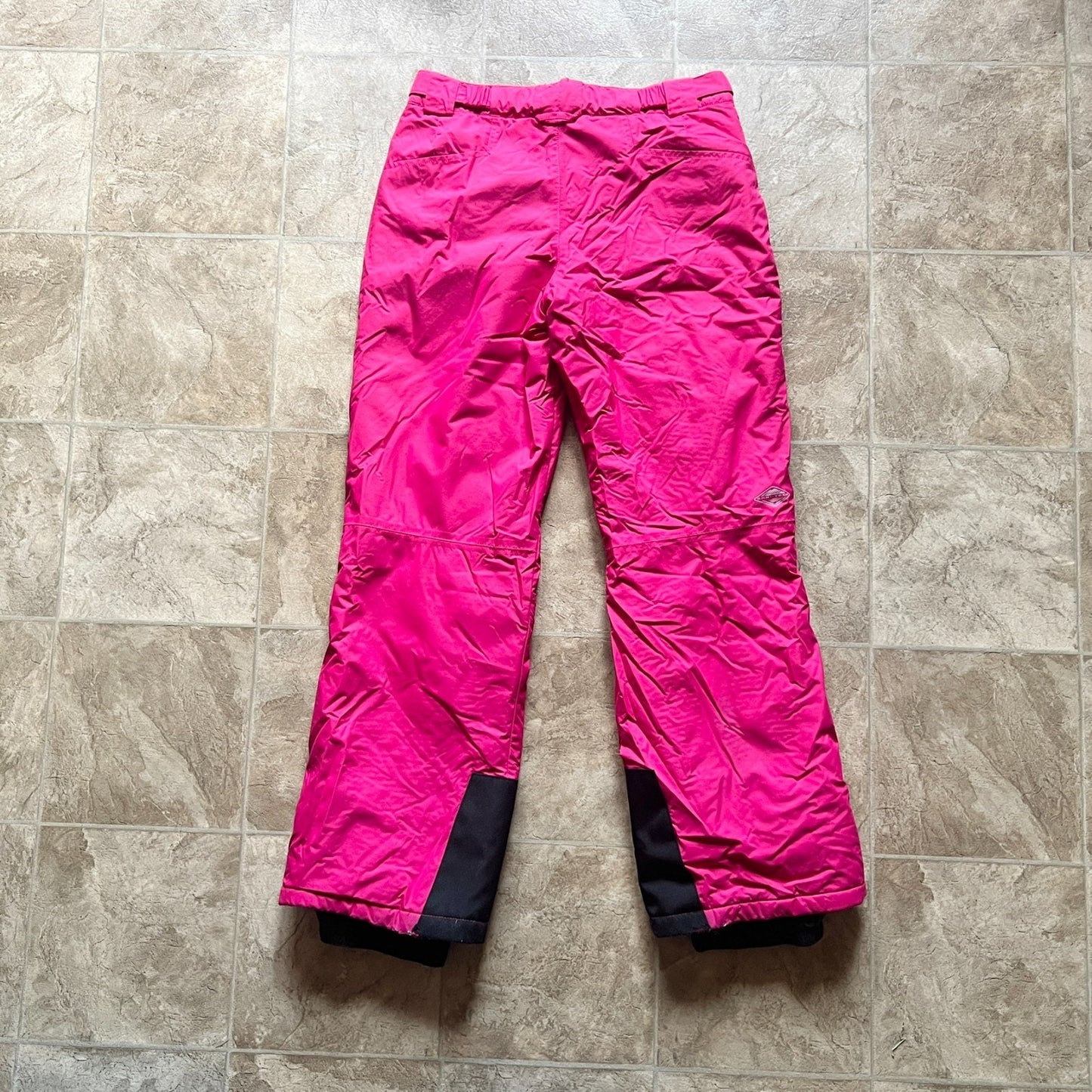 Columbia Omni-Tech Snow Ski Pants Youth Size 18/20 Hot Pink Insulated Snowboarding