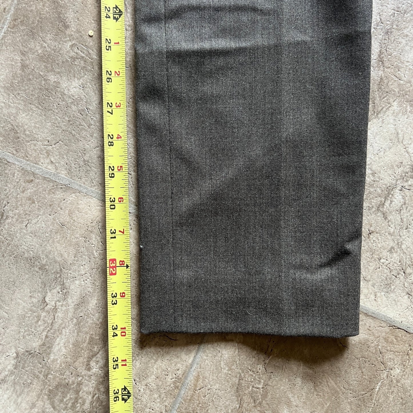 Worth New York Womens Wool Blend Dress Pants Size 2 Sage Gray Straight Leg Formal