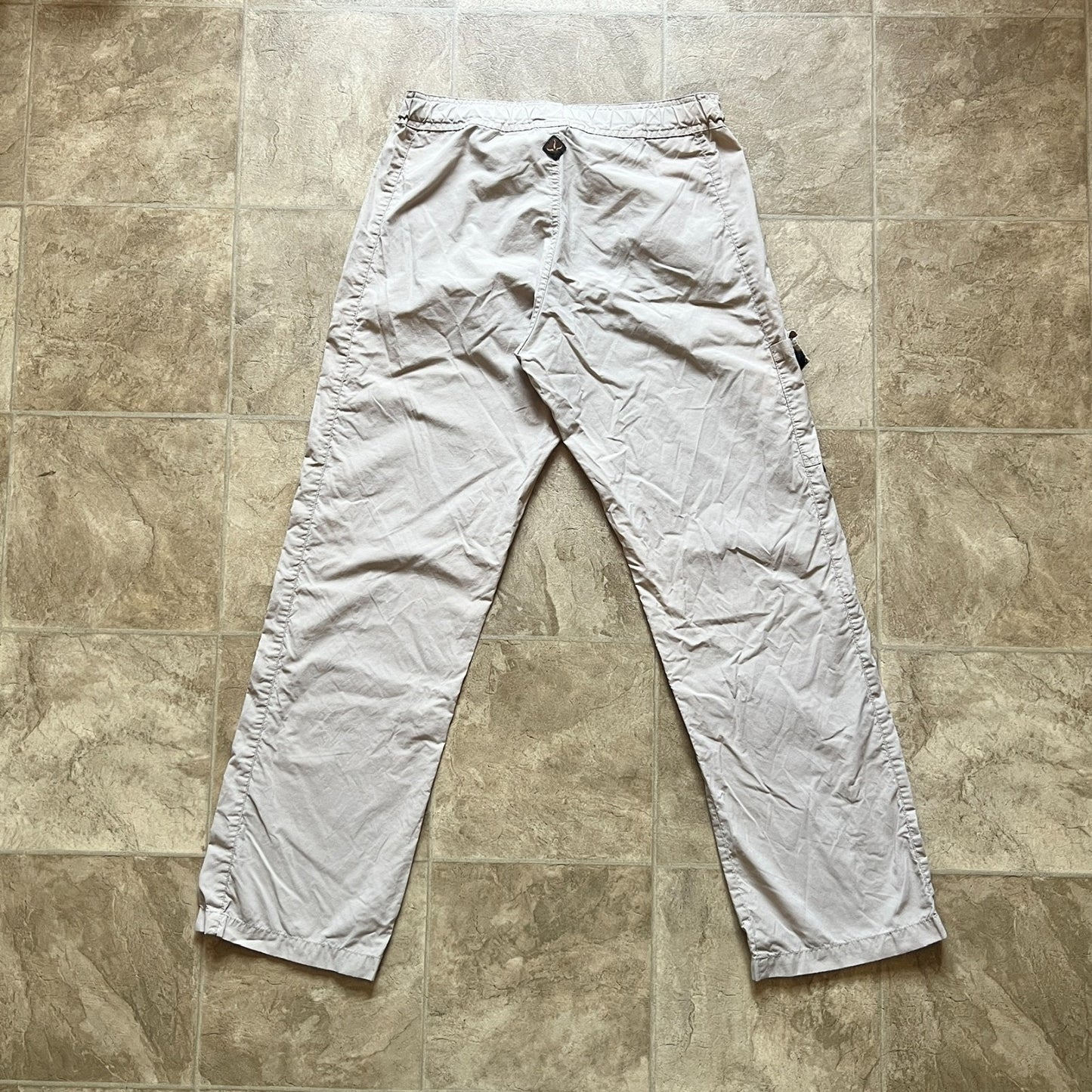 Prana Womens Breathe Pants Size M Tan Buckle Outdoor Hiking Camping