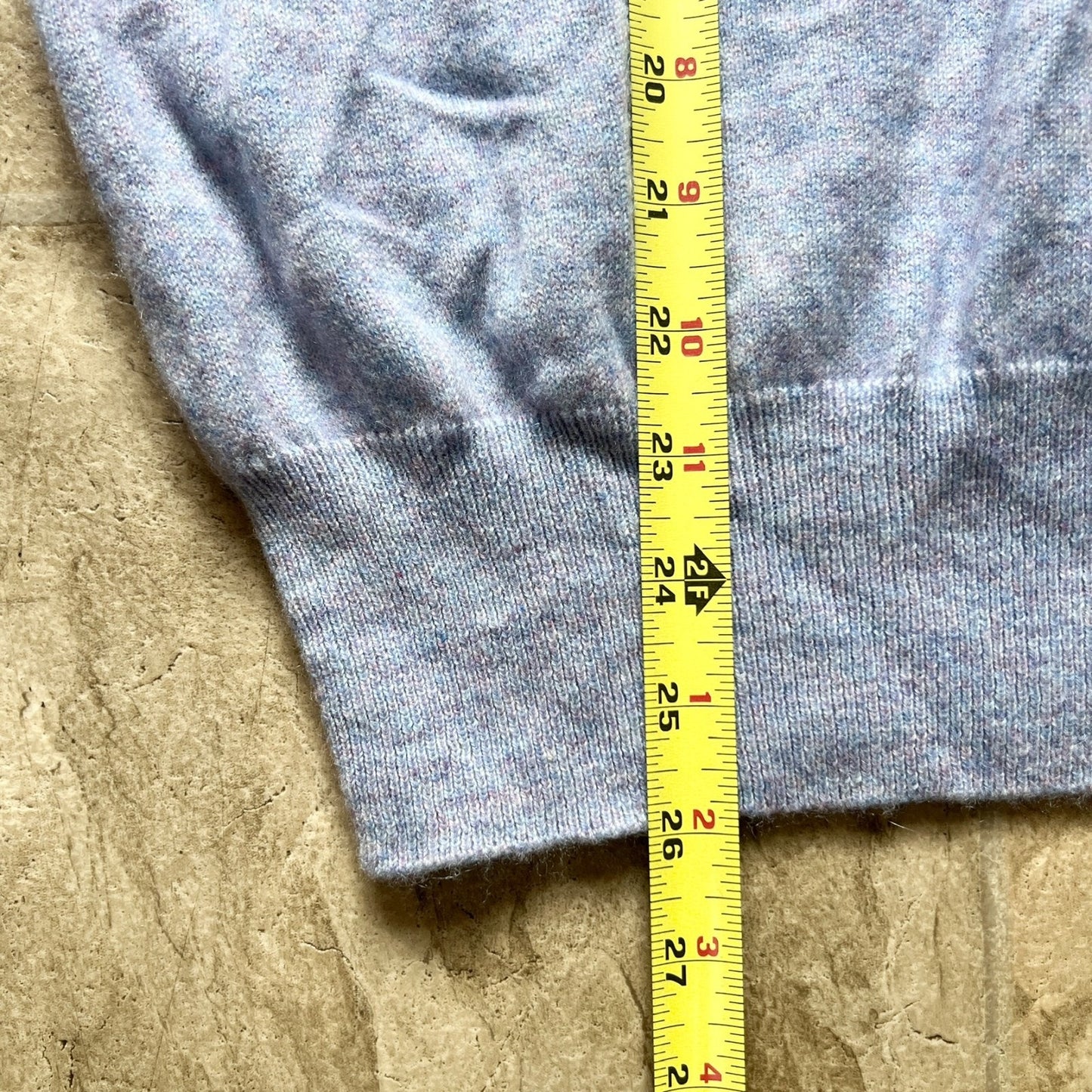 Autograph Womens Cashmere Sweater Size 10 Lilac Speckled