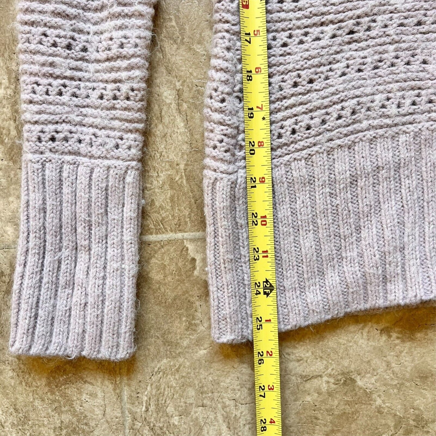 Vintage Y2K Lucky Brand Womens Sweater Wool Alpaca Blend Shimmer Coquette Cozy
