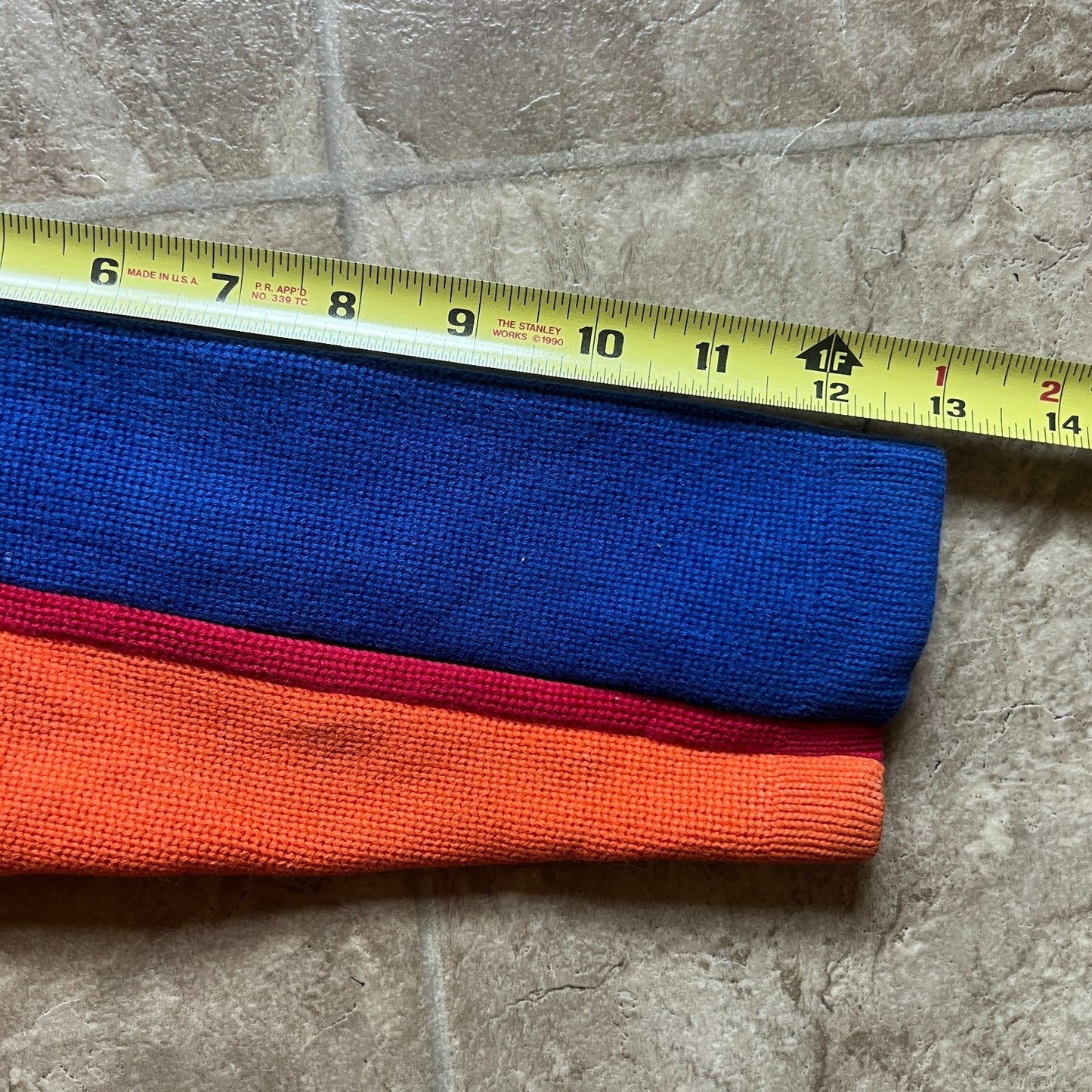 Hanna Andersson Kids 1/4 Zip Sweater Size 100 Blue Orange Colorblock Striped Retro