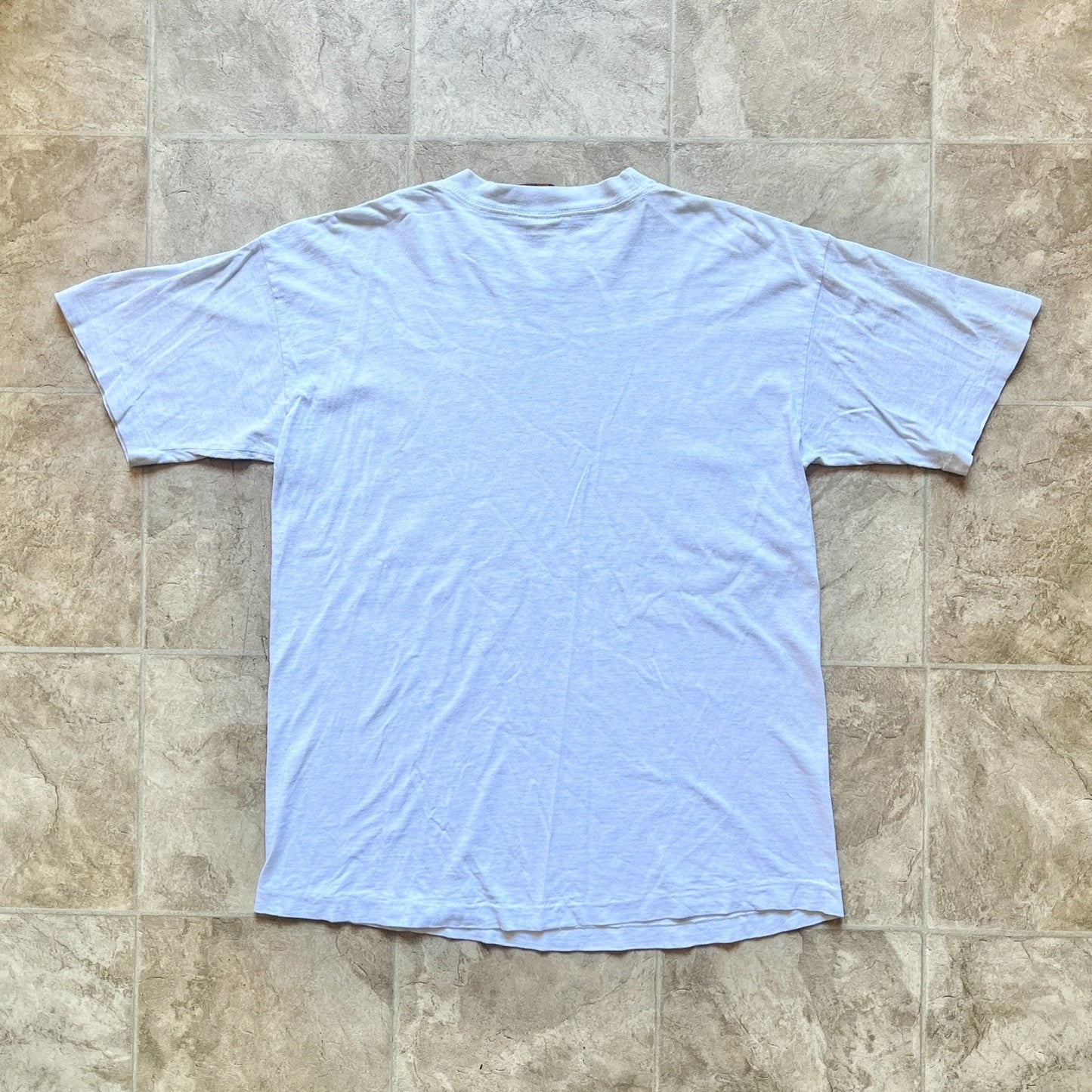 Vintage 1993 Jon Van Zyle Alaska T-Shirt Size L Gray Wolves Nature Animals Wilderness