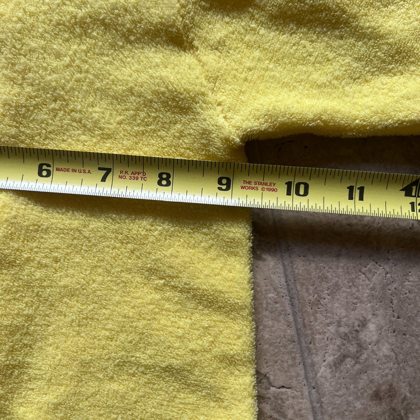 Vtg Terrycloth Sleeper Sunny Yellow Embroidered Dinosaur Retro Kidcore Kitschy