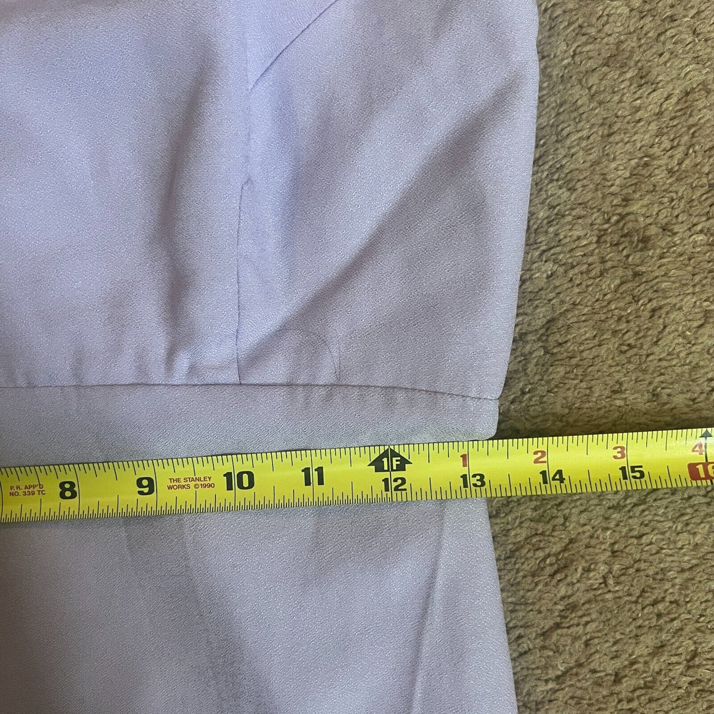 Vtg Y2K Alfred Angelo Maxi Dress Gown Lavender Iridescent Prom Bridesmaid Formal