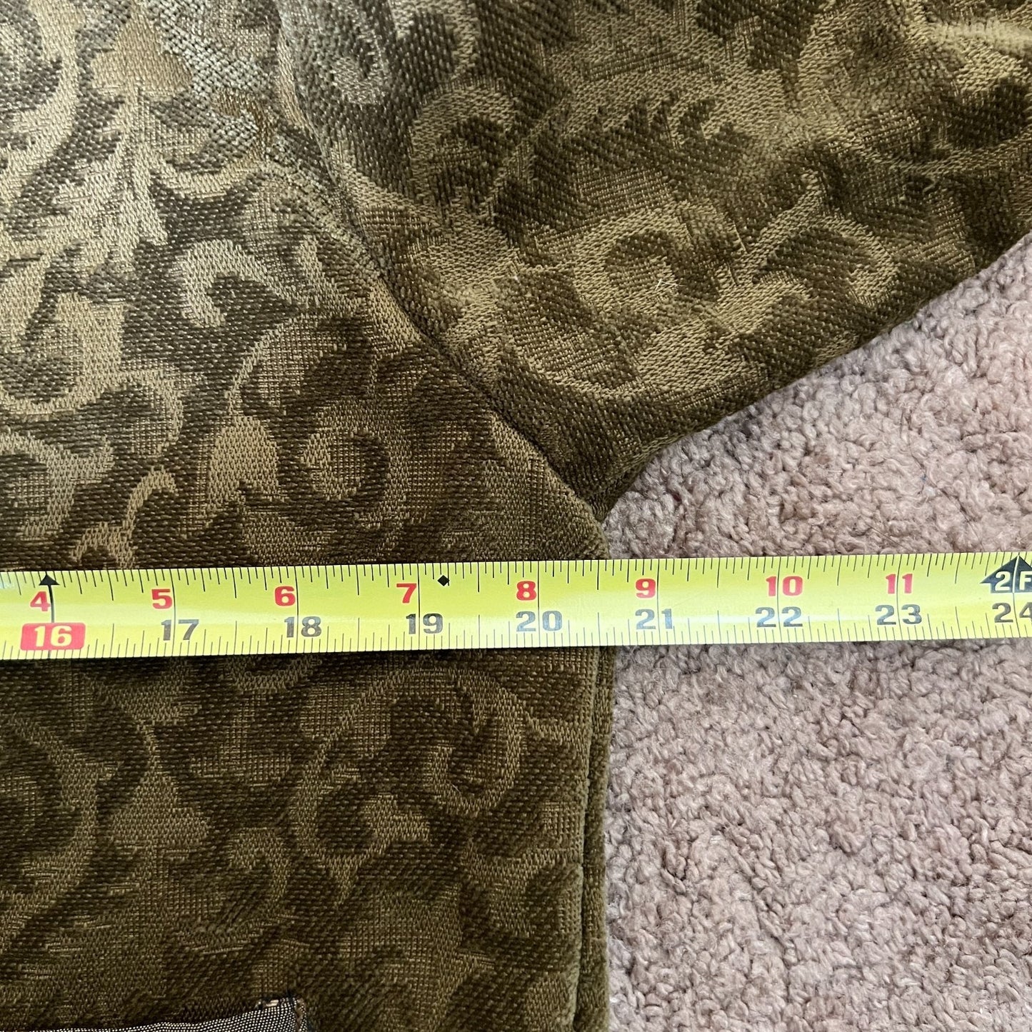 Odile Anthropologie Womens Tapestry Jacquard Jacket Size S Khaki Green Gold Vintage Inspired Artsy Eclectic Avant Garde