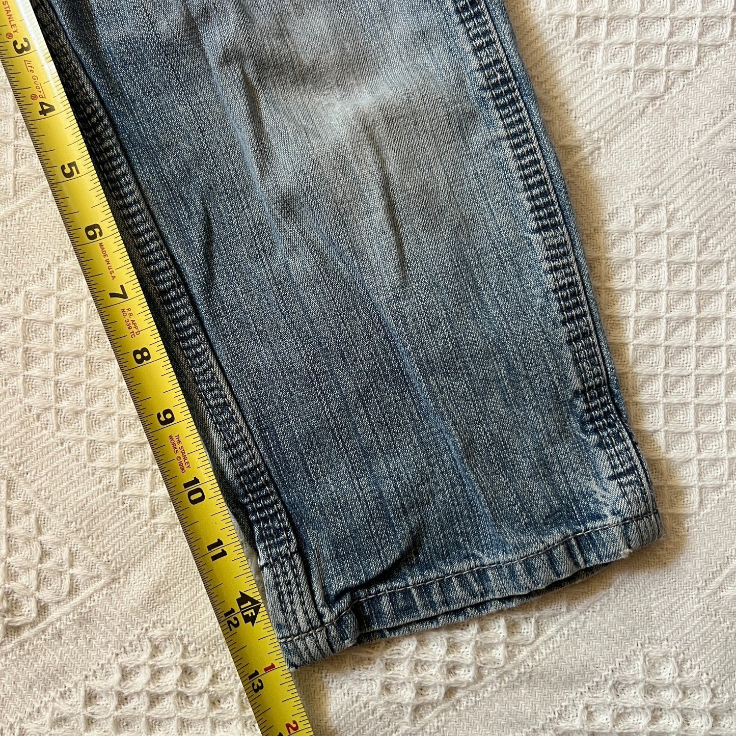 Vtg 90s OshKosh Toddler Cargo Carpenter Jeans 3T Baggy Skater Grunge Urban Punk