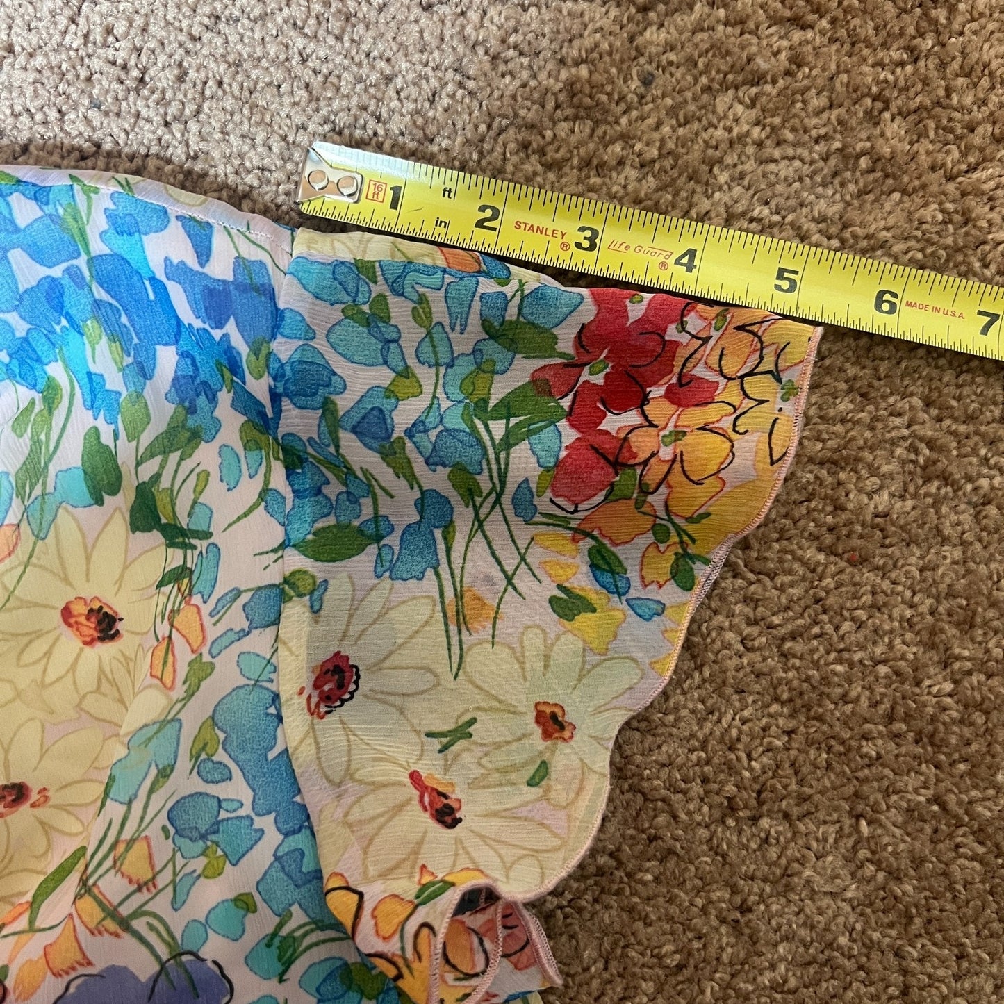 Vtg 90s K Studio Collection Floral Maxi Dress 12 Artsy Romantic Feminine Formal