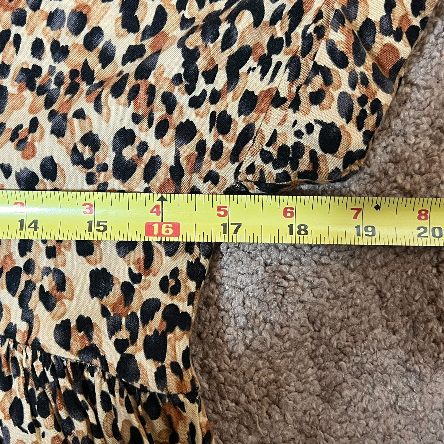 Aura Womens Leopard Print Babydoll Dress Knee Length Y2K Baddie Punk Feminine