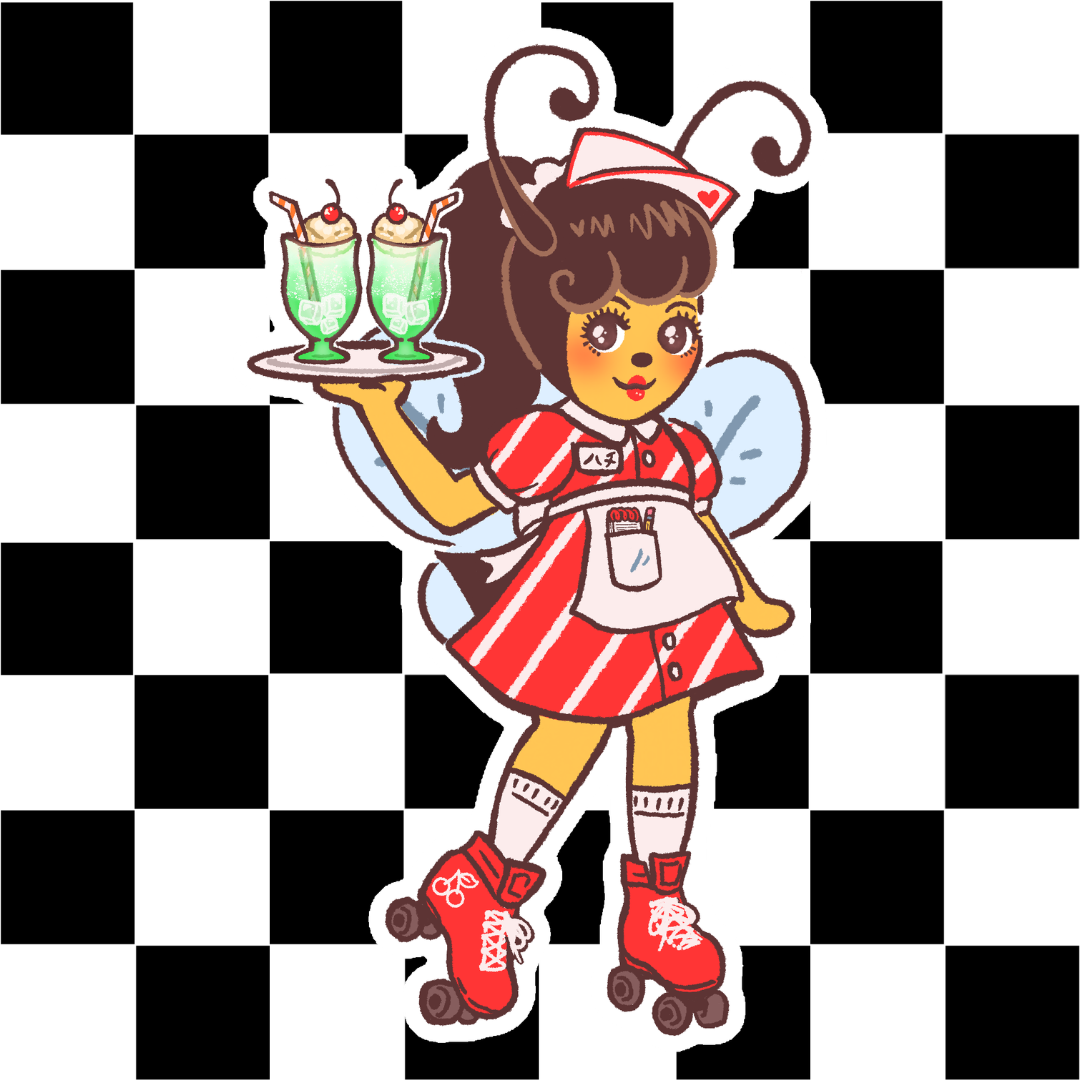 Cherry Darling Sticker