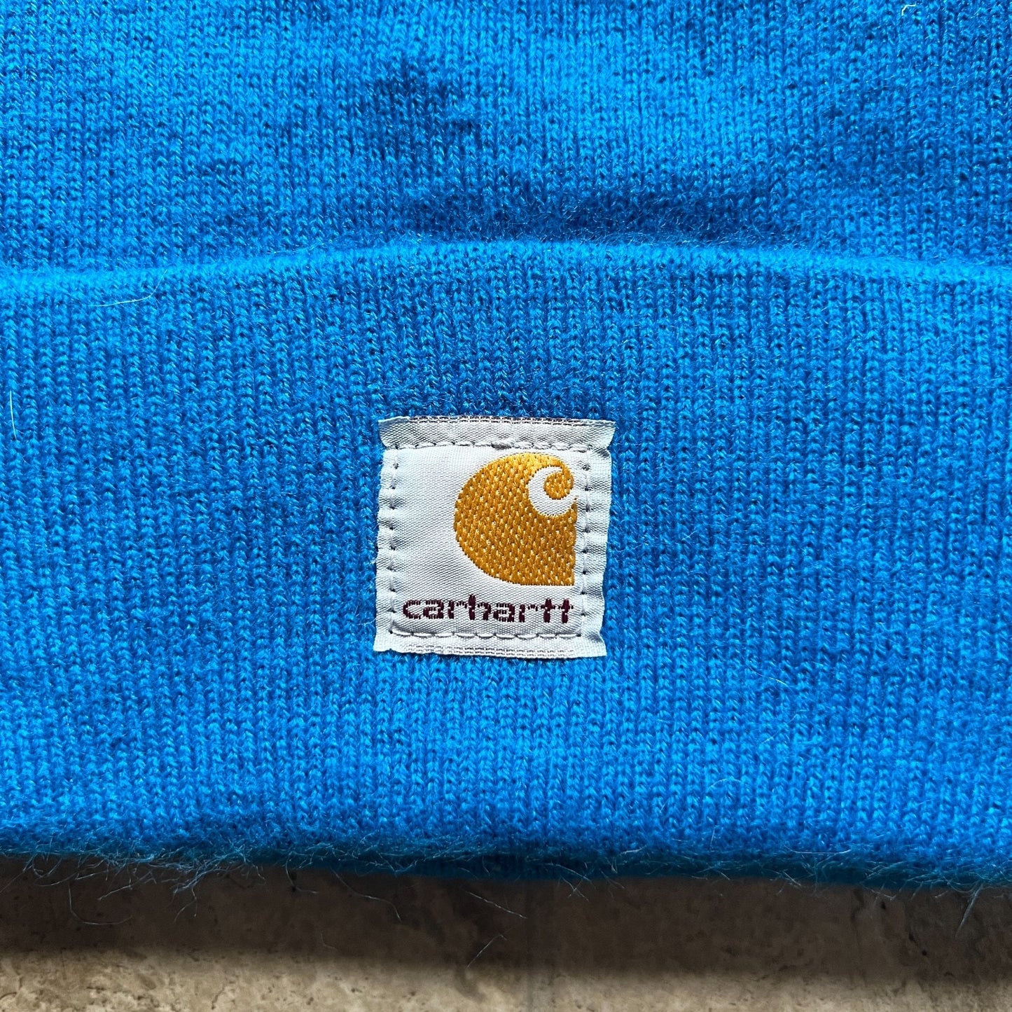 Carhartt Cuffed Knit Beanie Watch Hat Marine Blue Gorpcore Outdoor