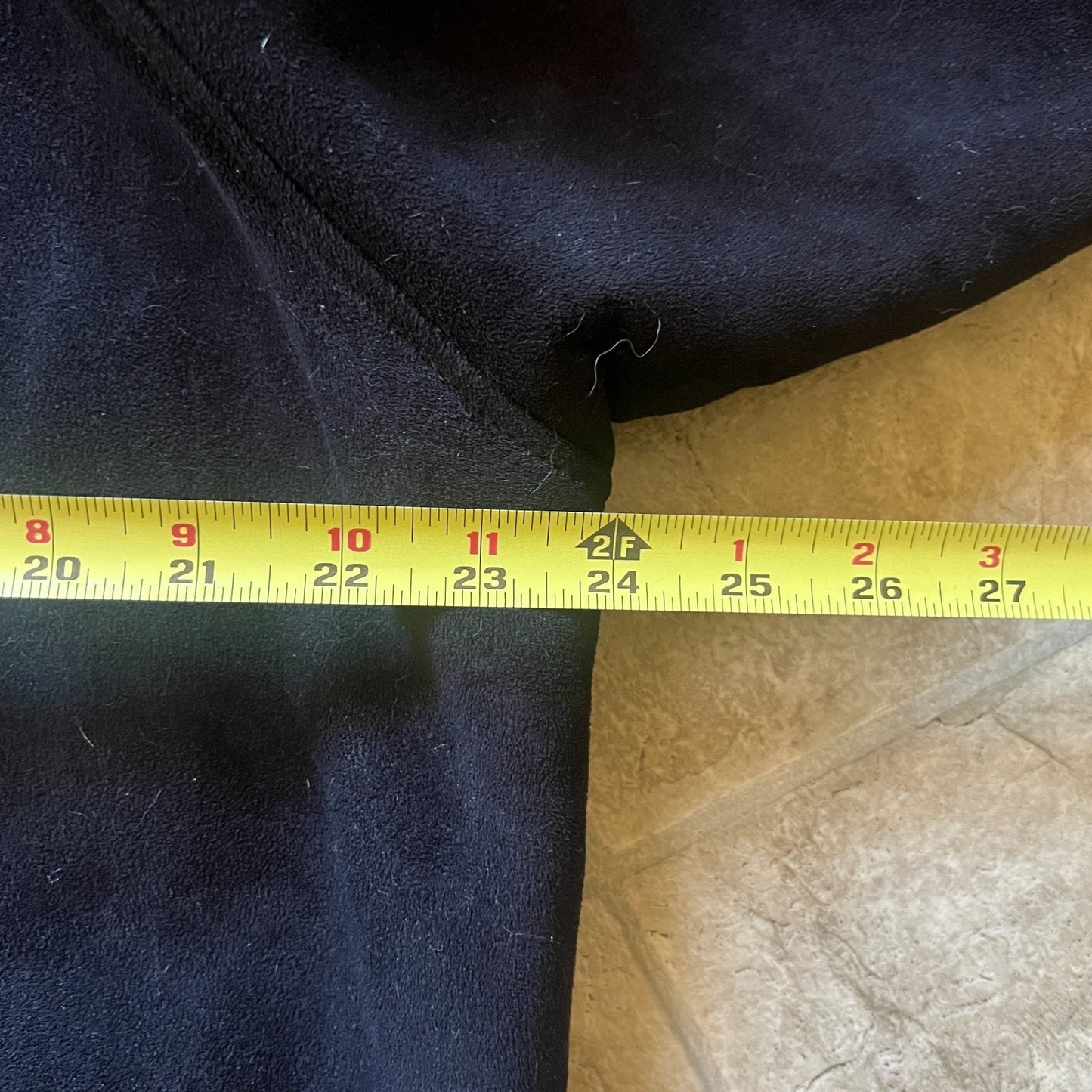 Vintage Axcess Mens Faux Suede Leather Jacket Size L Black Sherpa Lined Full Zip Goth Grunge Classic