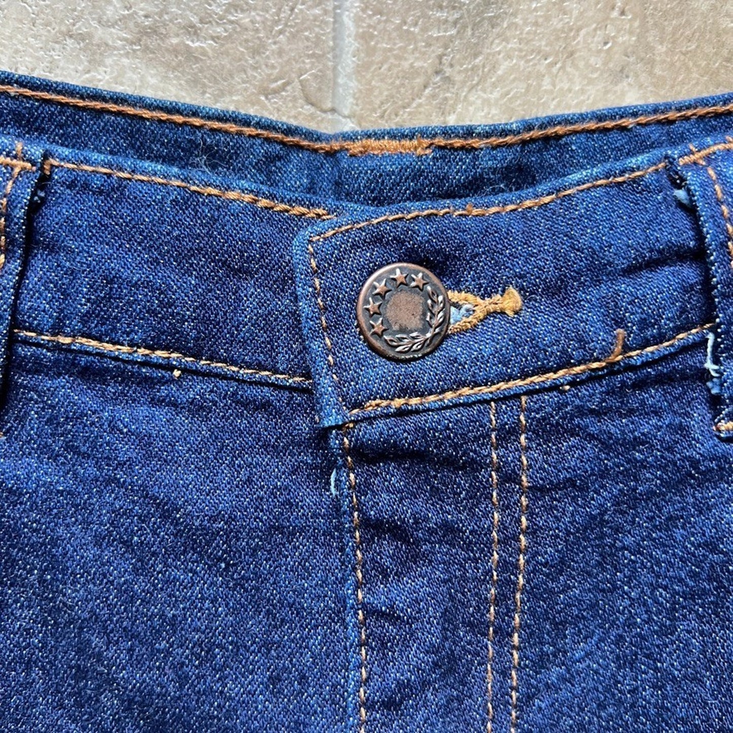 Vintage Womens Japanese Denim Jeans High Waisted Straight Leg Classic Western