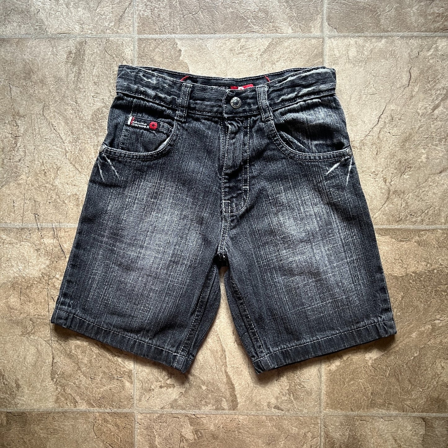 Vintage Y2K Southpole Boys Denim Shorts Jorts 5/6 Baggy