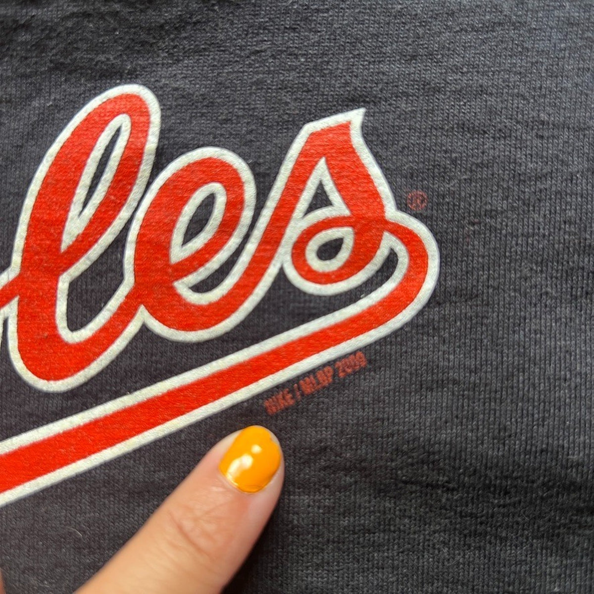 Baltimore Orioles Nike 2009 T-Shirt 4T Swoosh Logo MLB Baseball Classic Retro