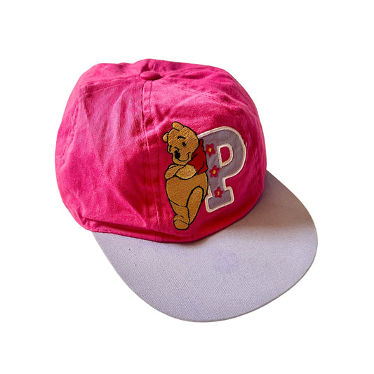 Vtg Y2K Winnie the Pooh Girls Baseball Cap Hat Embroidered Disney Nostalgic Fun