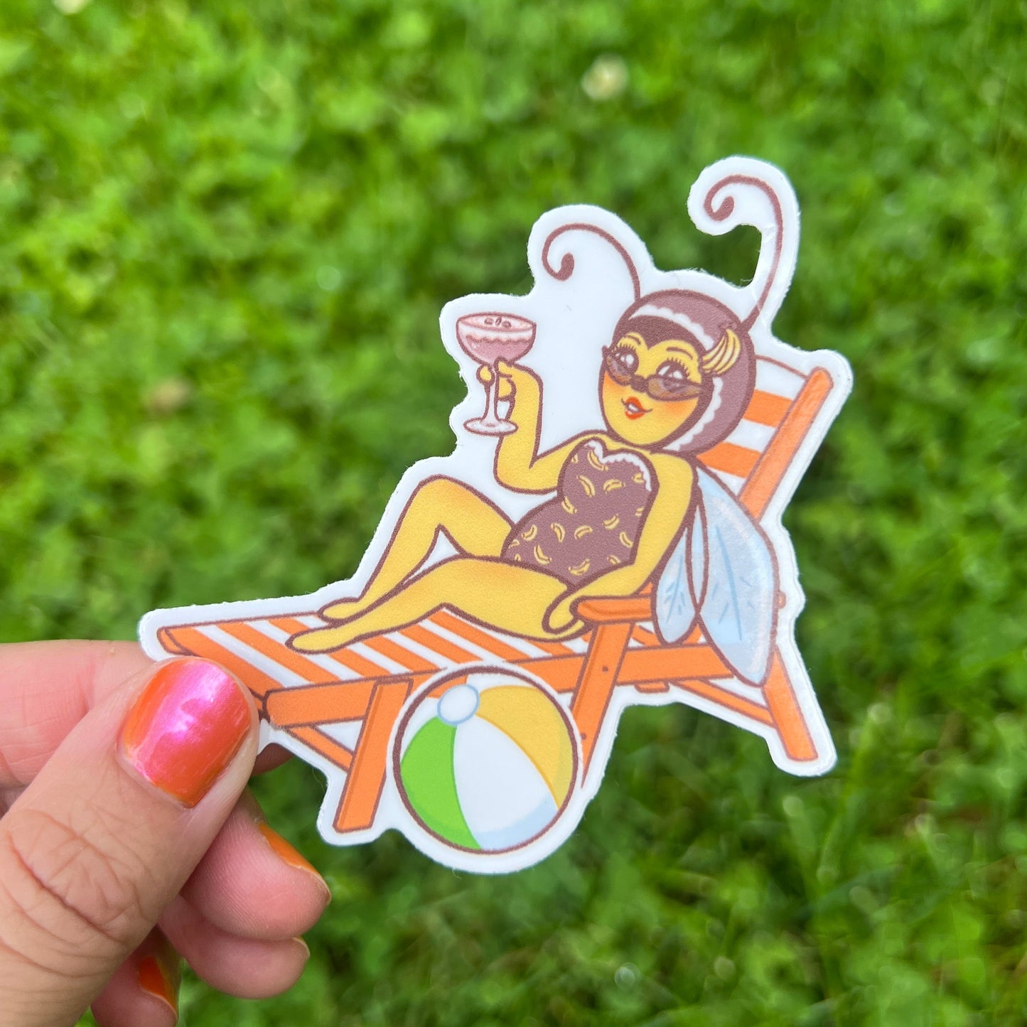 Chocolate Banana Espresso Sticker
