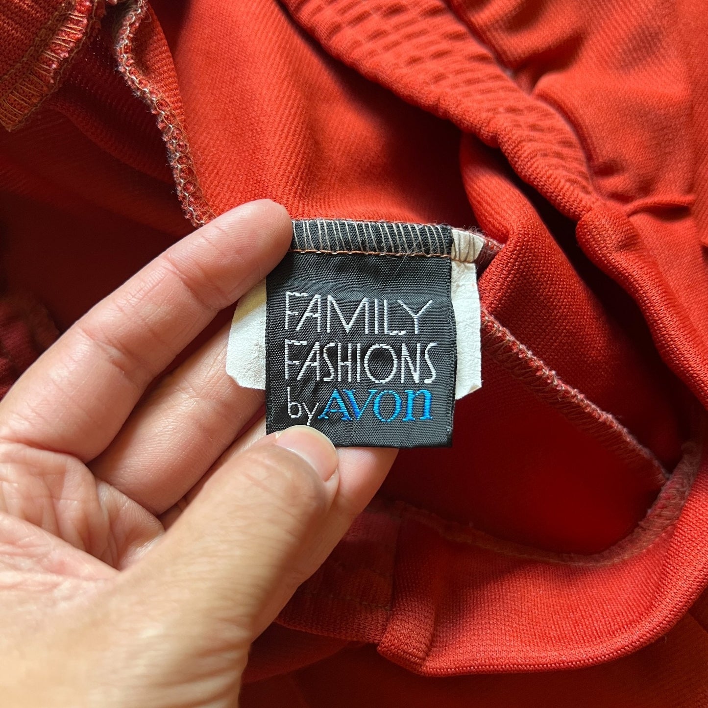 Vintage 70s Family Fashions by Avon High Waisted Shorts Rust Mod Preppy Classic