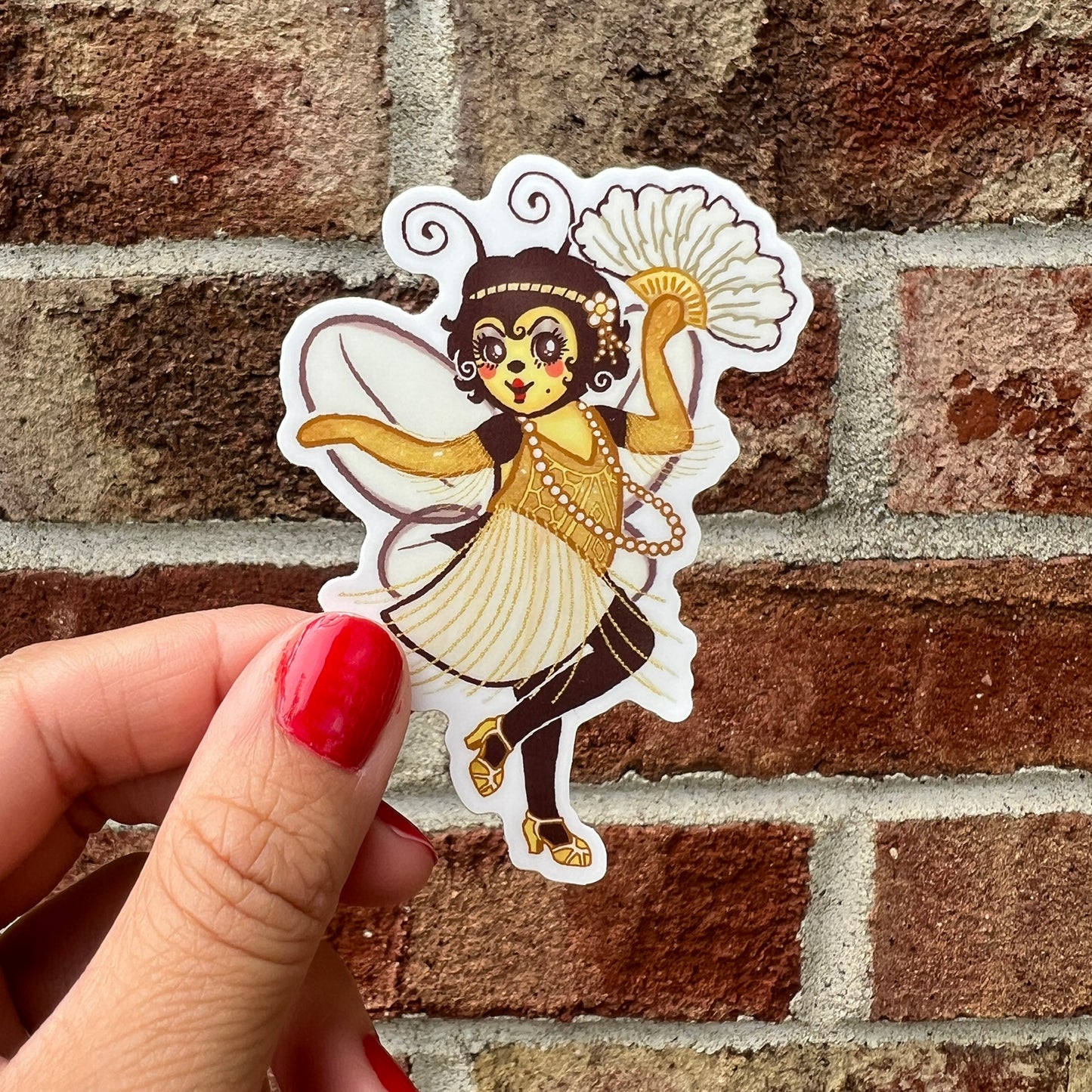 Flapper Hachi Sticker