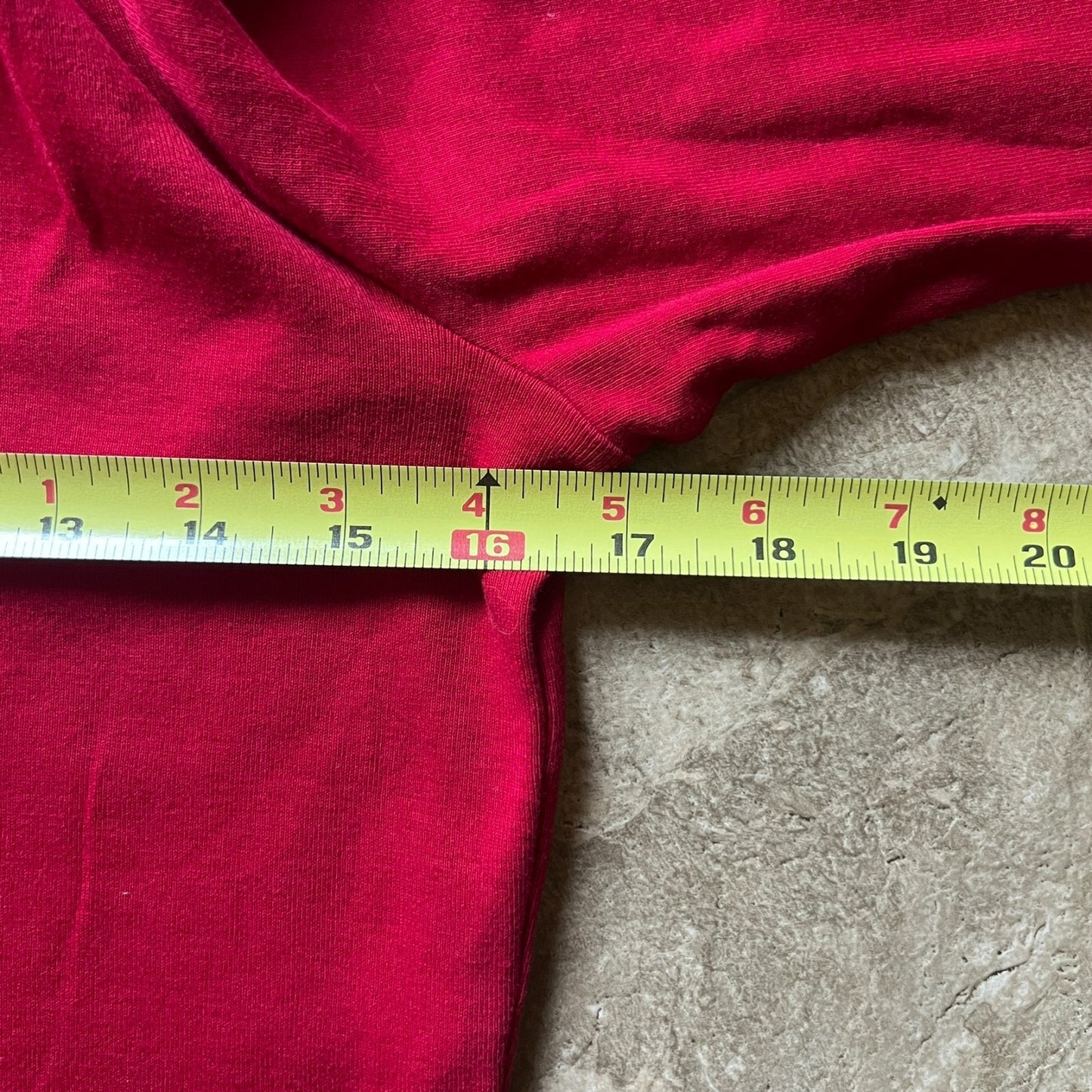 Vintage Lauren Ralph Lauren Womens Long Sleeve Shirt Size M Cherry Red Embroidered Logo Classic Preppy