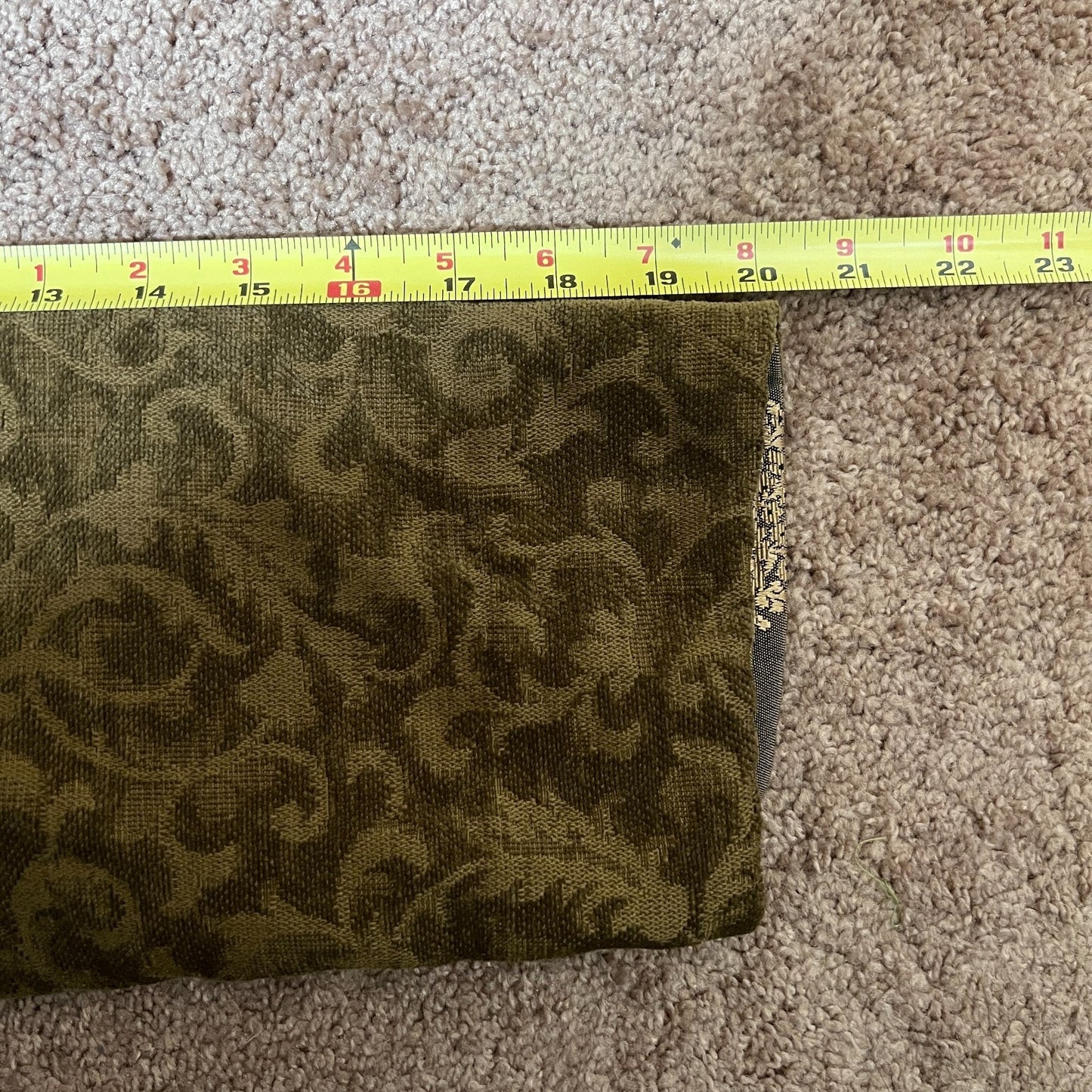 Odile Anthropologie Womens Tapestry Jacquard Jacket Size S Khaki Green Gold Vintage Inspired Artsy Eclectic Avant Garde