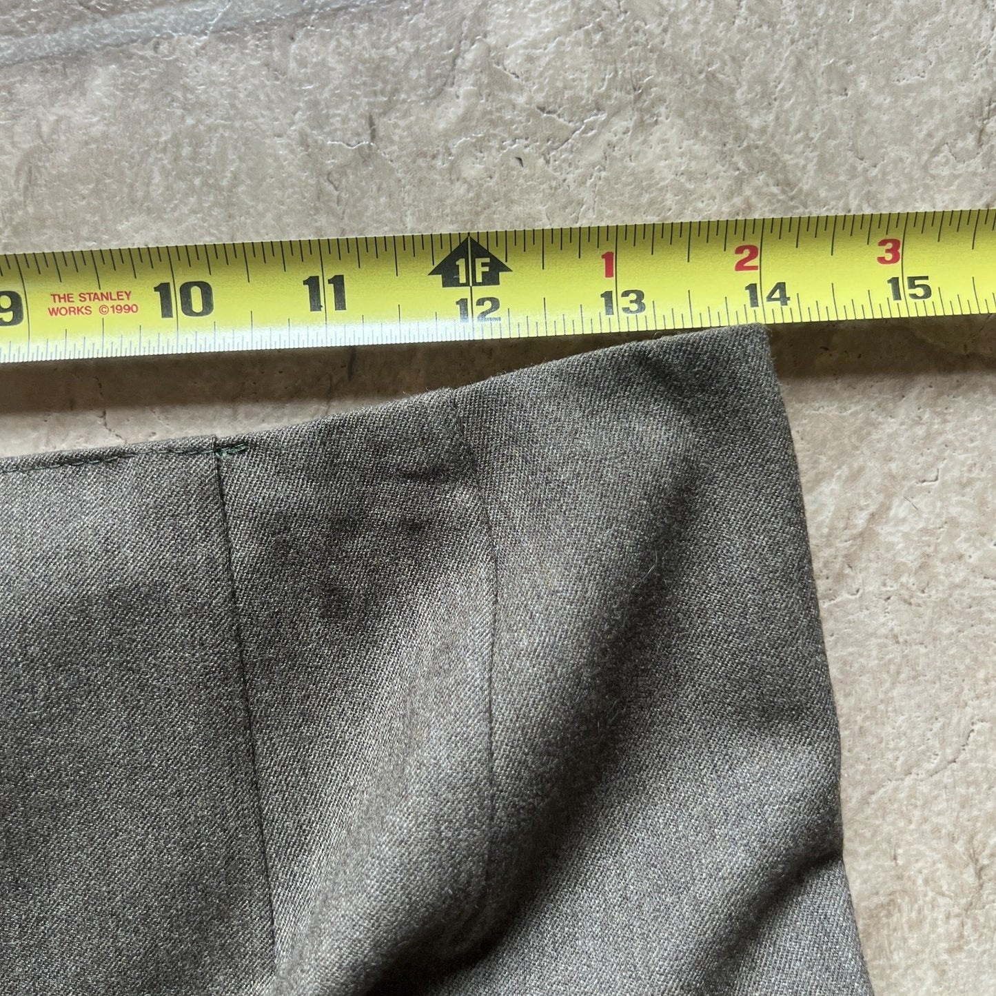 Worth New York Womens Wool Blend Dress Pants Size 2 Sage Gray Straight Leg Formal