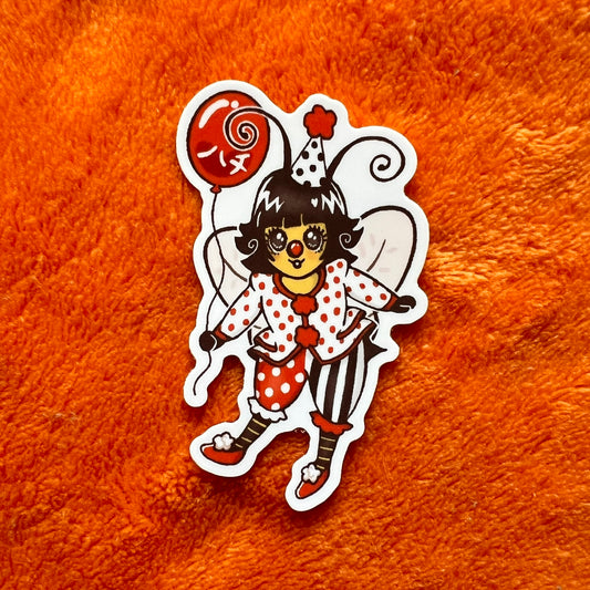 Hachi Clown Sticker