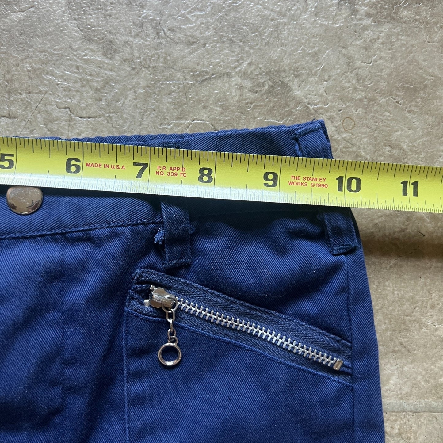 Vtg 70s Sears Toddler Shorts Set of 2 3T Key Chain Holder Preppy Utility Outdoor