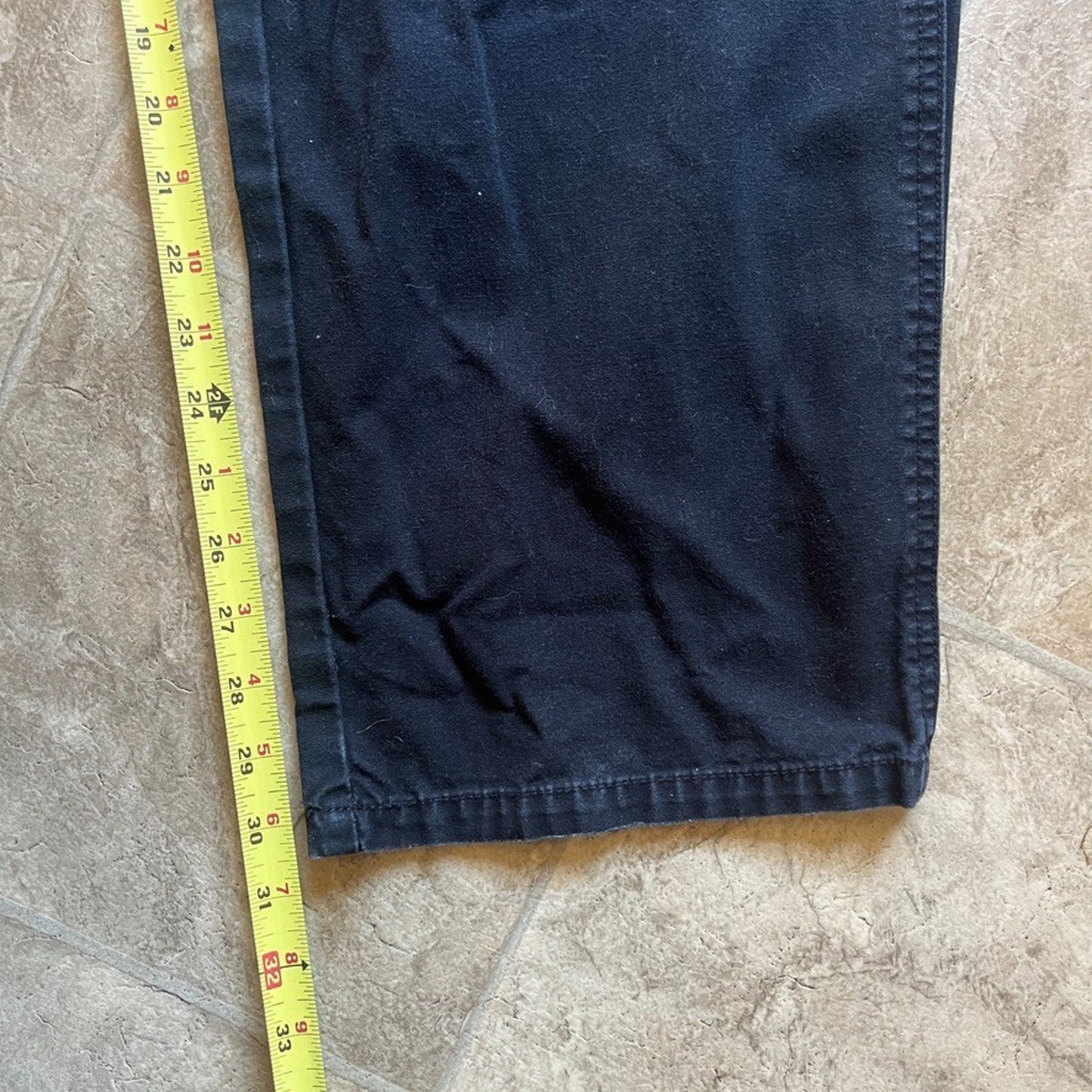 5.11 Tactical Mens Cargo Pants Size 36 x 32 Black Straight Leg Baggy Utility Workwear Grunge